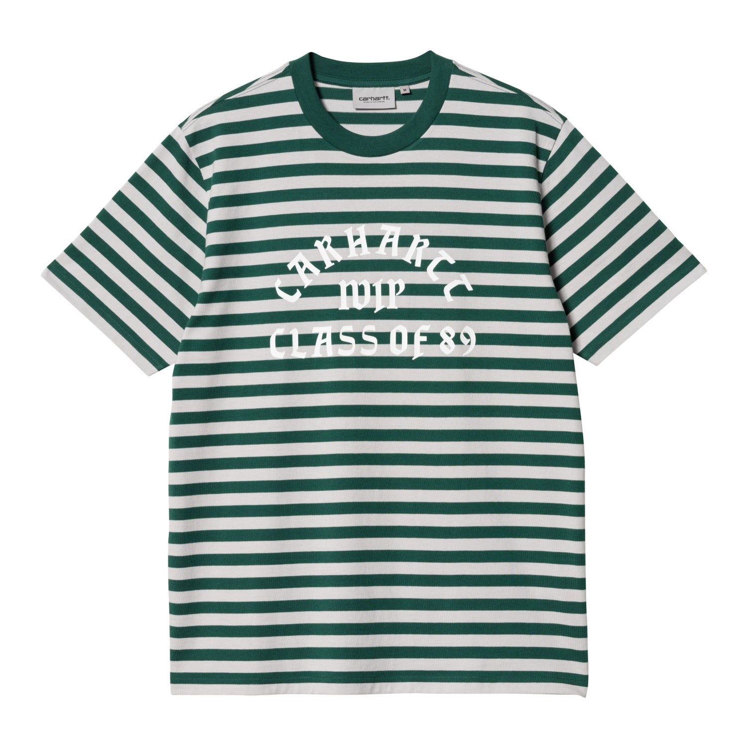 S/S SCOTTY ATHLETIC T-SHIRT - Scotty Stripe, Chervil / Sonic Silver 1
