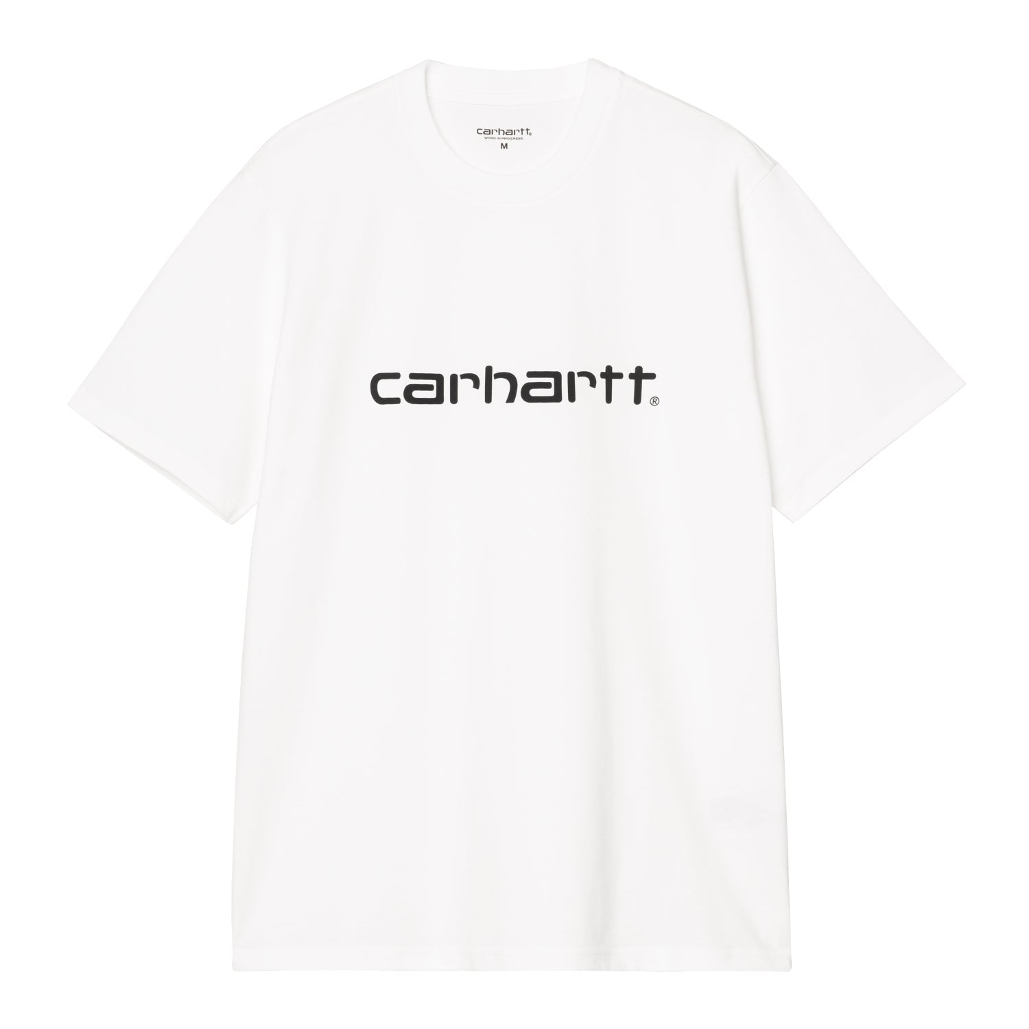 S/S SCRIPT T-SHIRT  - White / Black