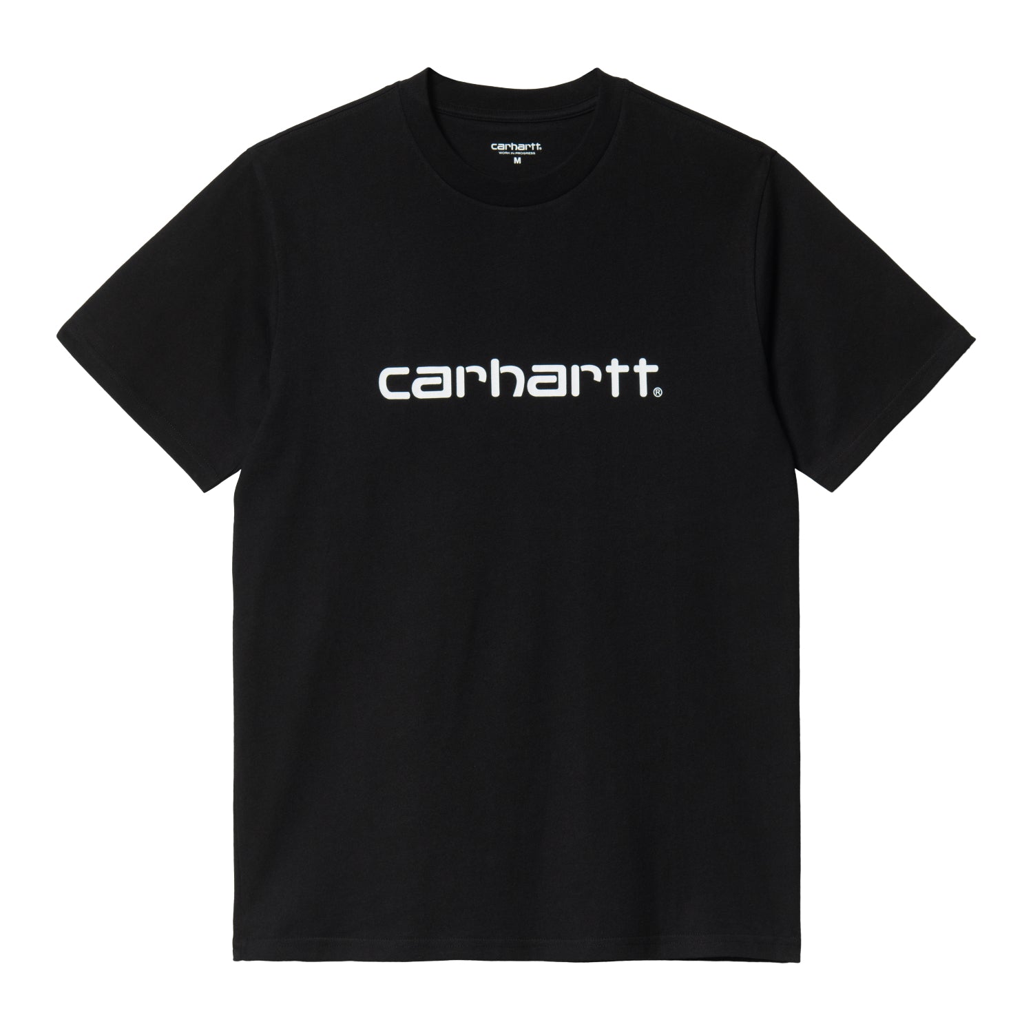S/S SCRIPT T-SHIRT  - Black / White