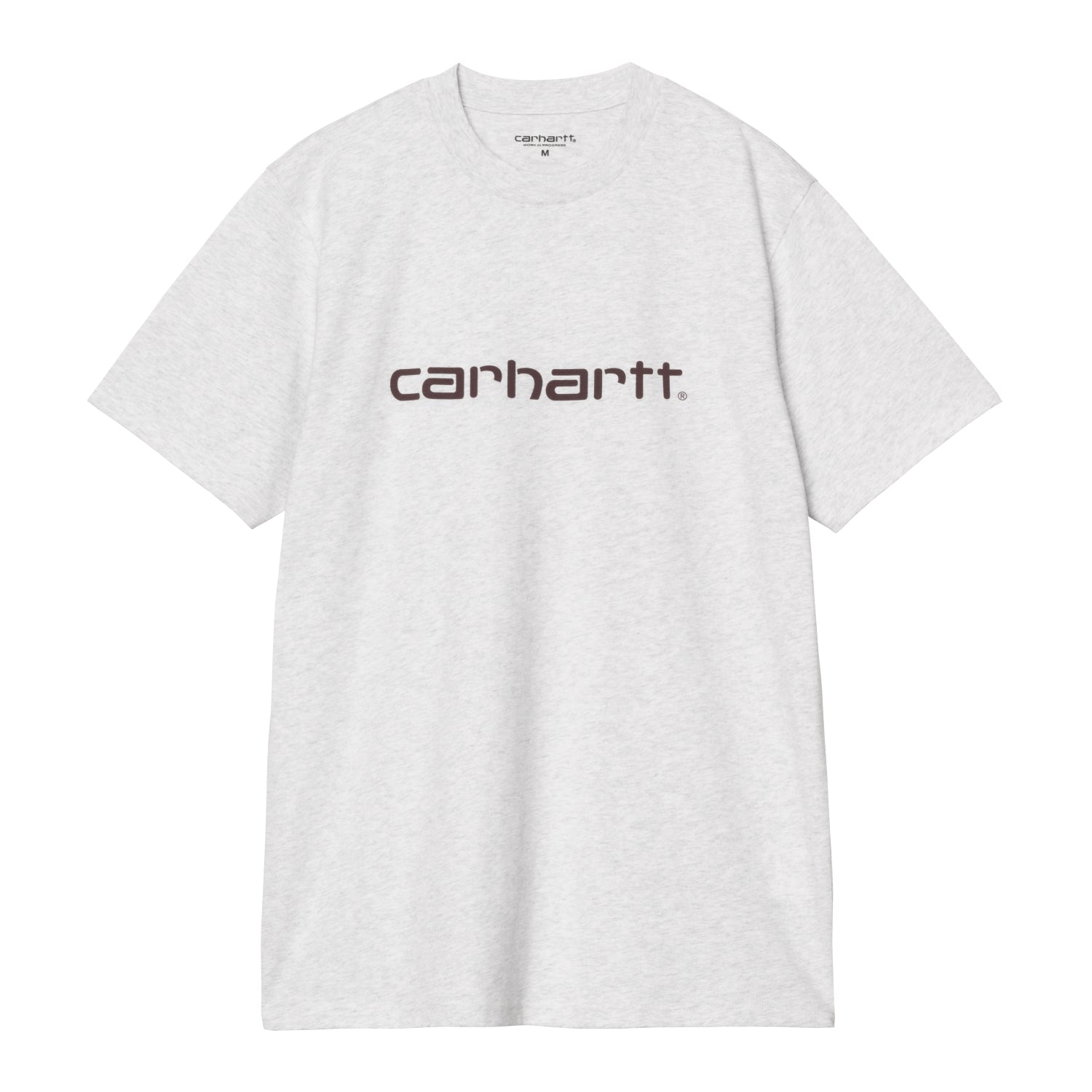 S/S SCRIPT T-SHIRT  - Ash Heather / Rondo