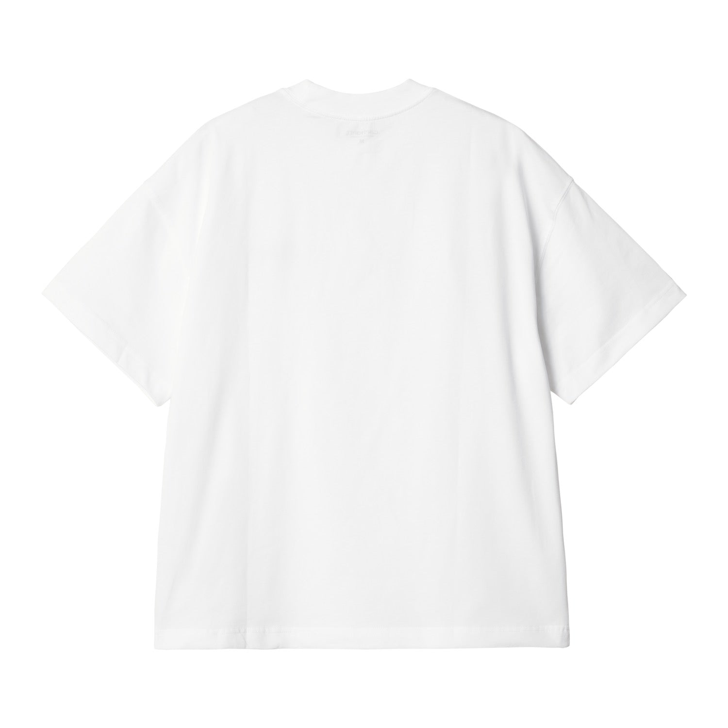 S/S SIGNATURE SCRIPT T-SHIRT - White / Dusty Ice