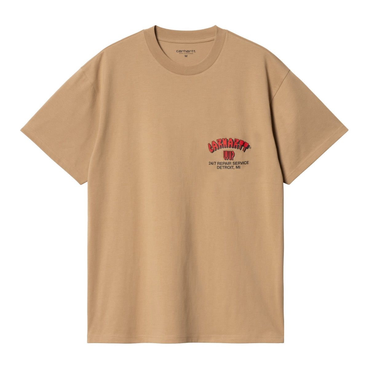 S/S SUPER TIRED T-SHIRT - Peanut 1