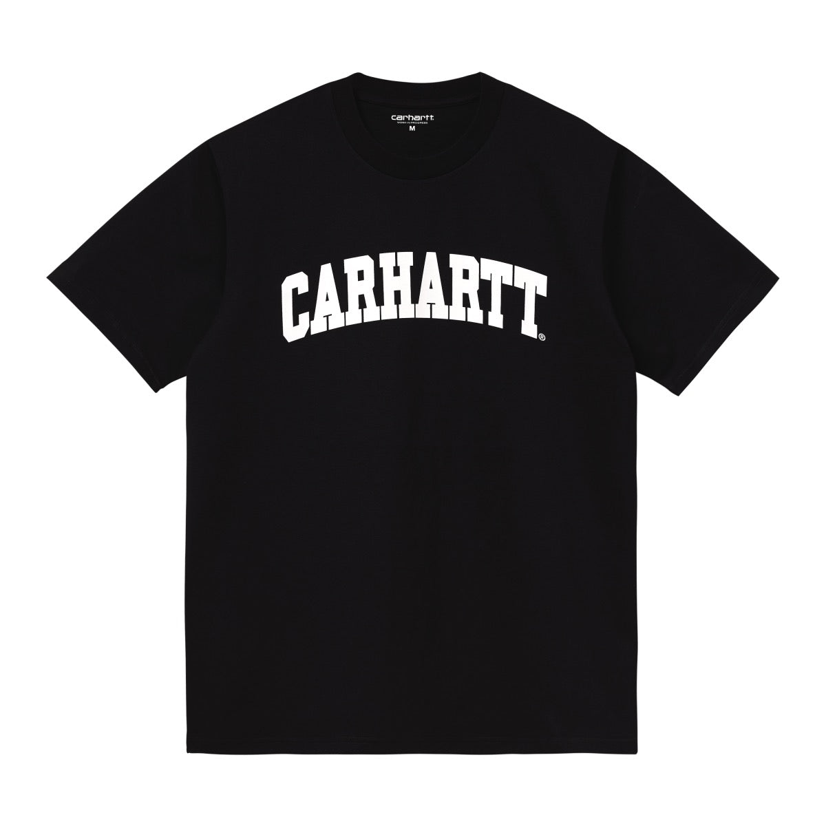 S/S UNIVERSITY T-SHIRT - Black / White