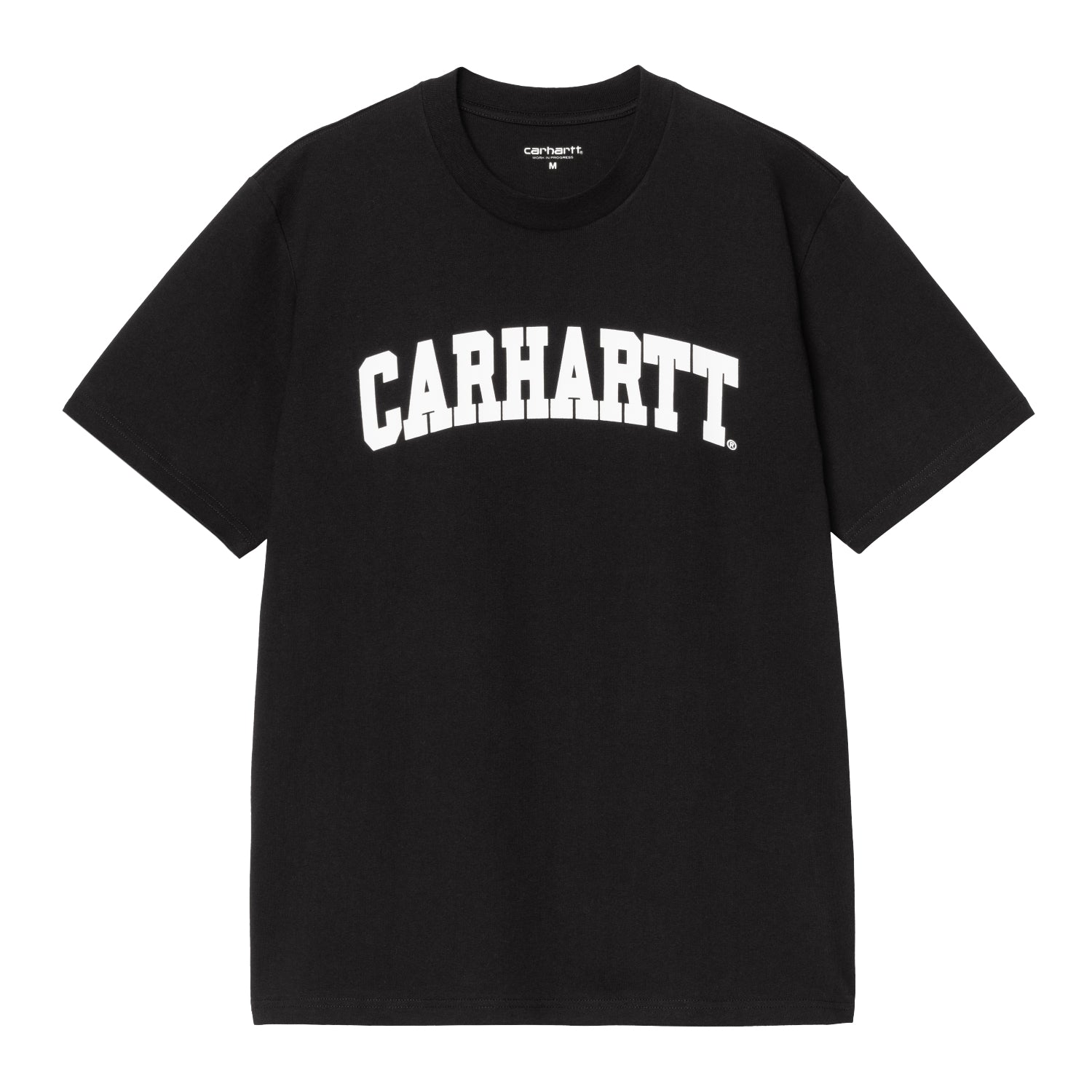 S/S UNIVERSITY T-SHIRT - Black / White