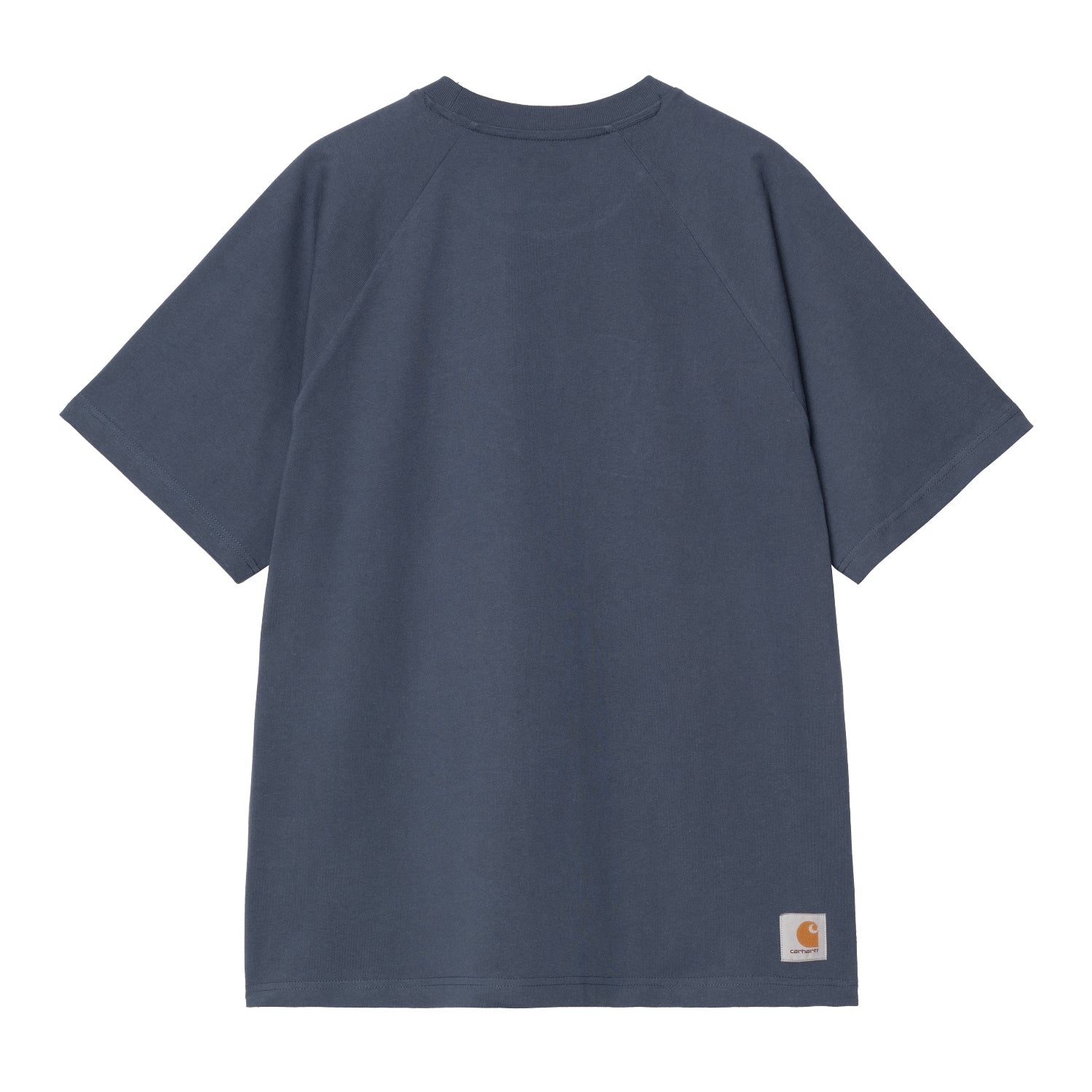 S/S WIP T-SHIRT - Dusky Blue / Mulberry