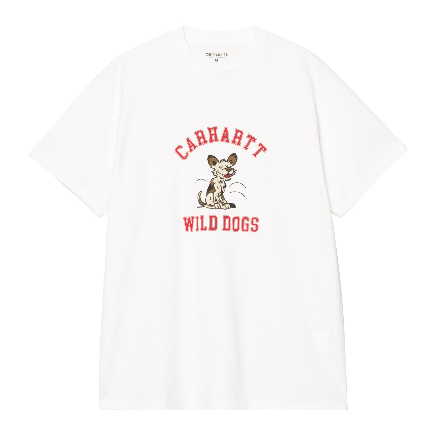S/S WILD DOG T-SHIRT  - White
