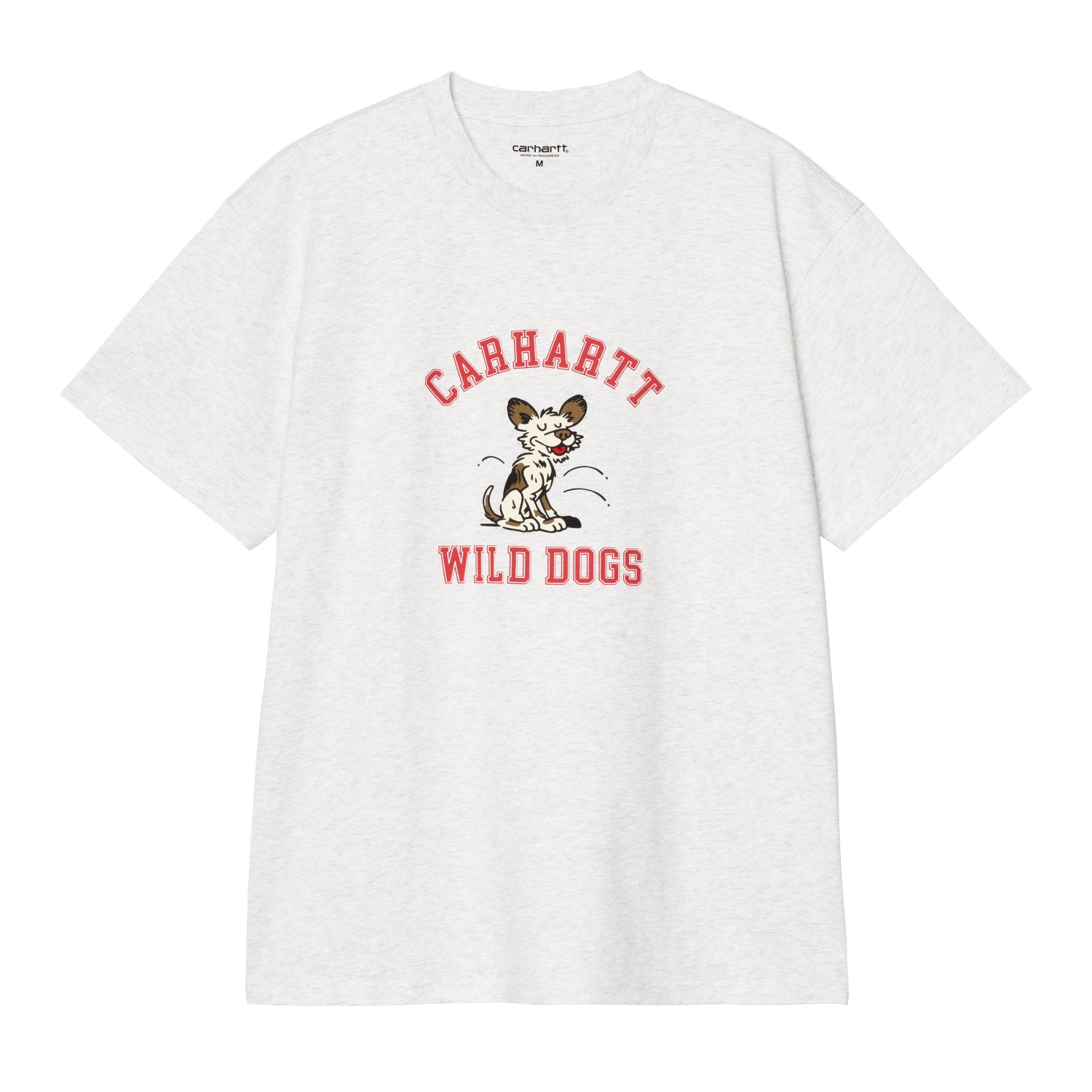 S/S WILD DOG T-SHIRT  - Ash Heather