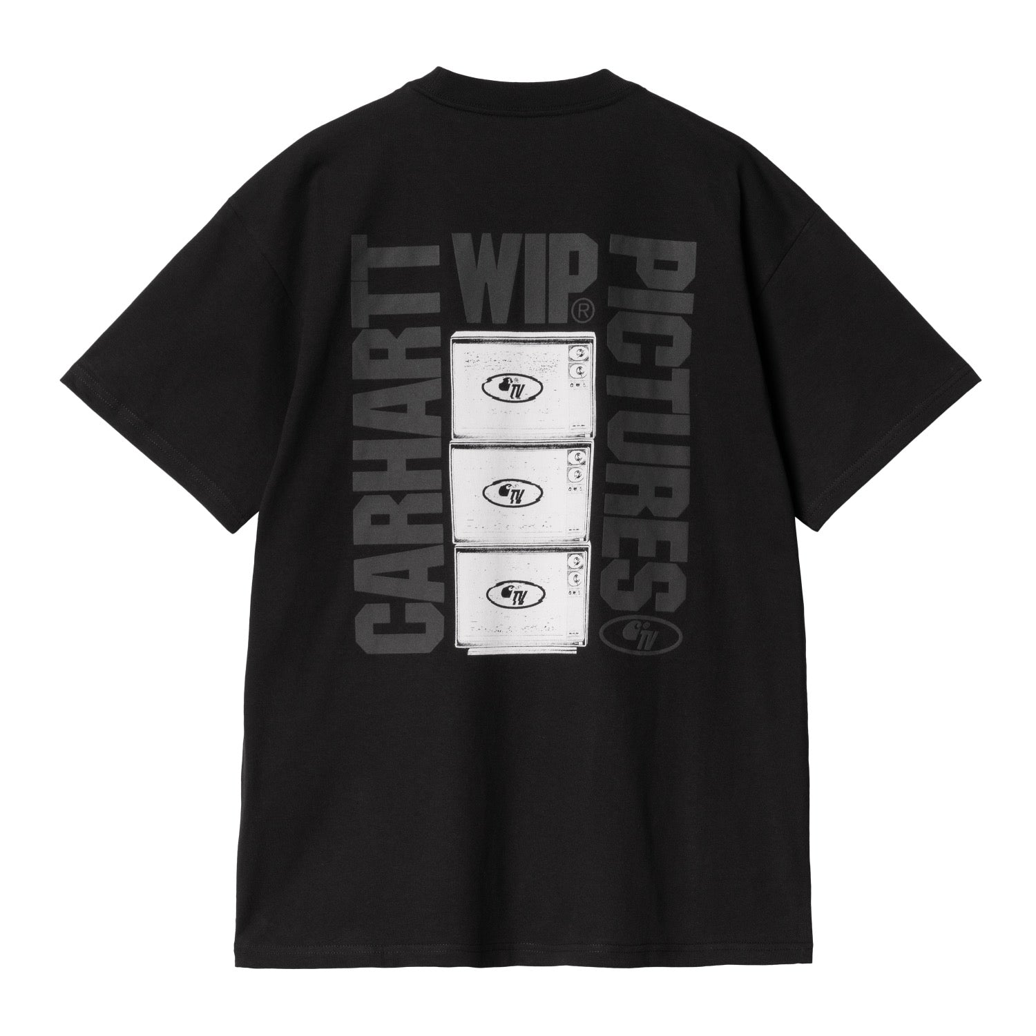 S/S WIP PICTURES T-SHIRT - Black
