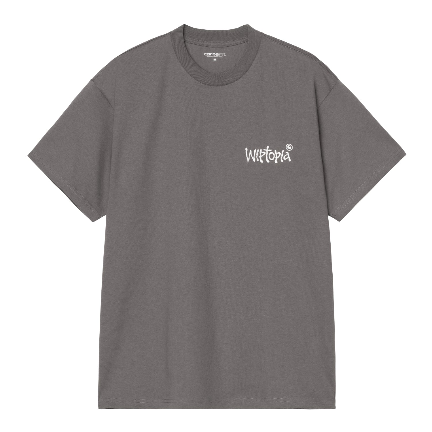 S/S WIPTOPIA SCRIPT T-SHIRT - Porphyry / Wax