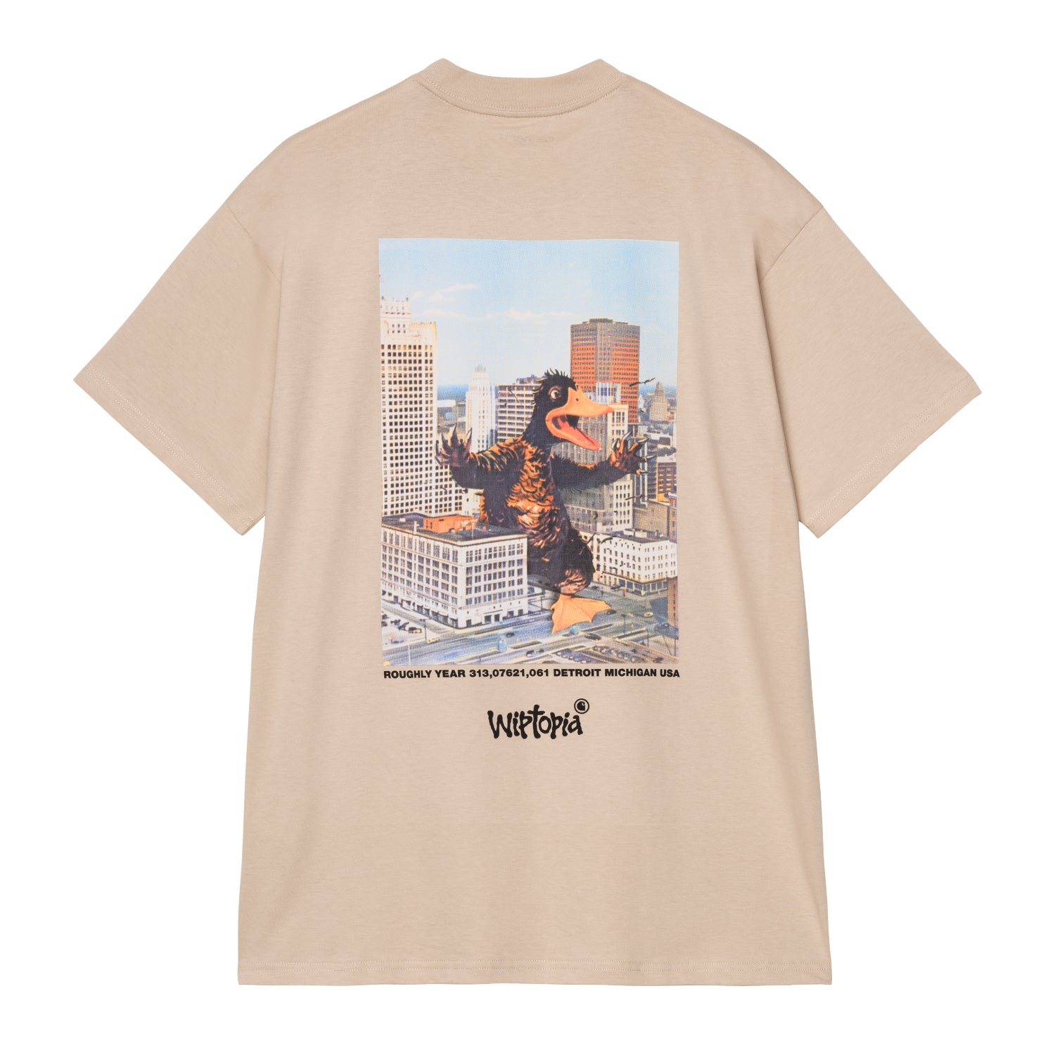 S/S WIPTOPIA T-SHIRT  - Wall