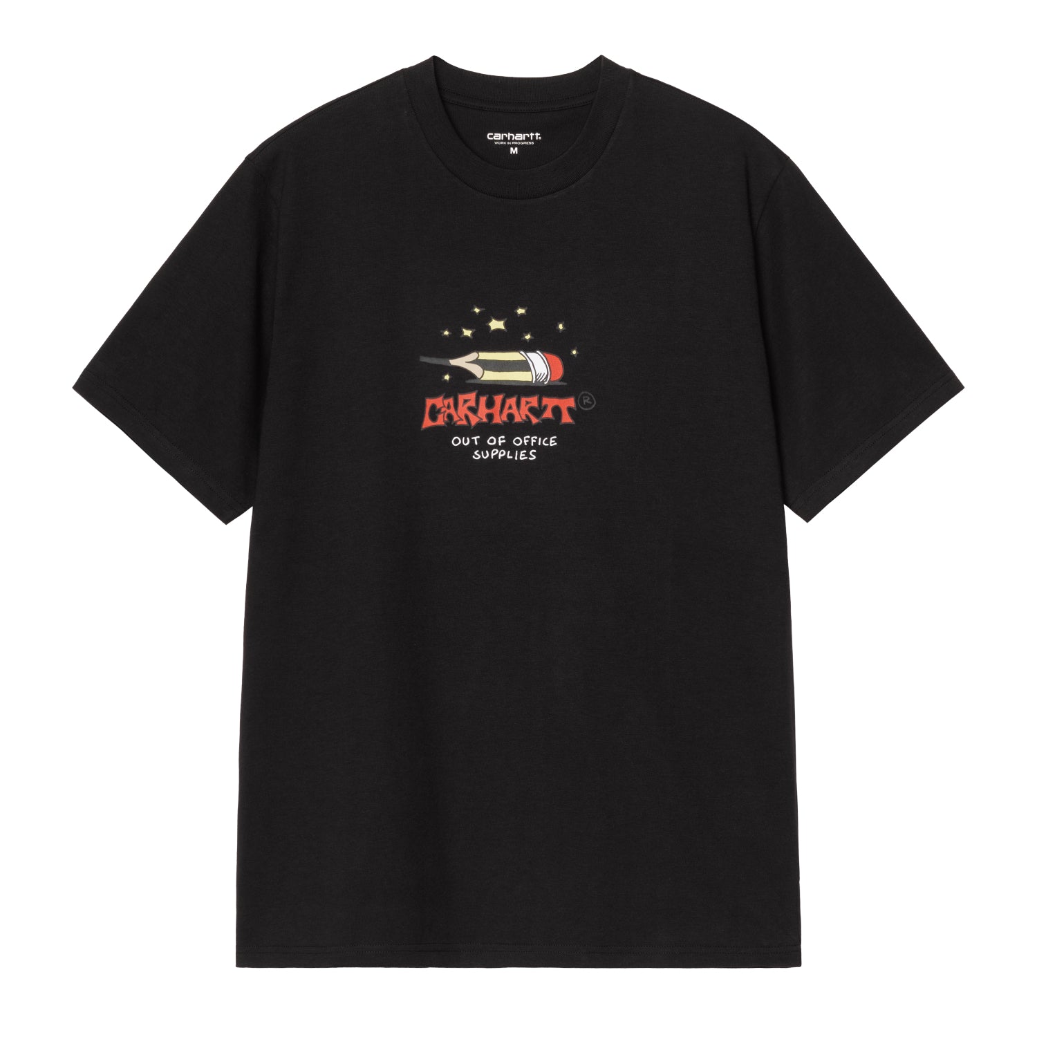 S/S WORK LIFE ROMANCE T-SHIRT - Black 1