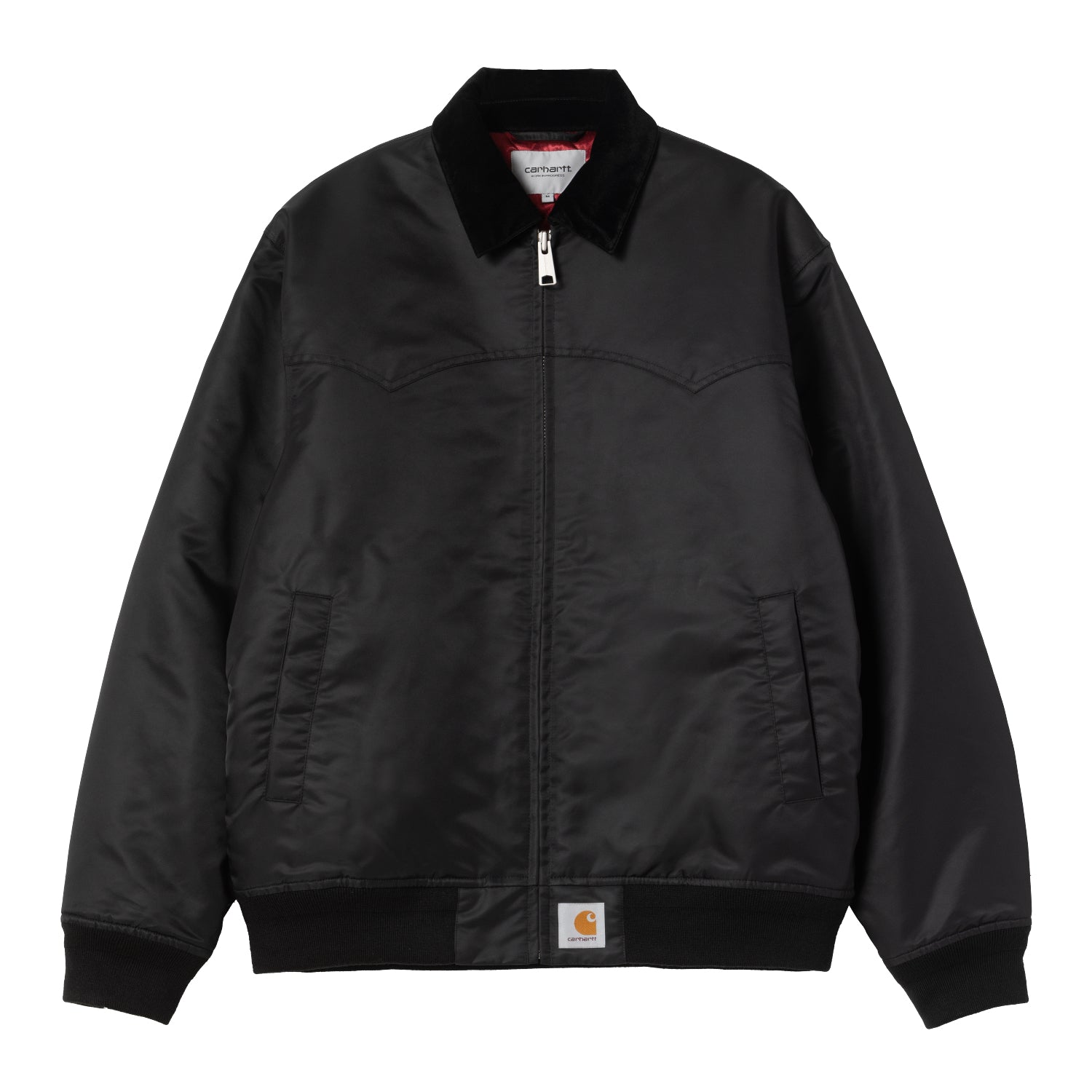 SANTA FE ALUMNI JACKET - Black / Scarlet