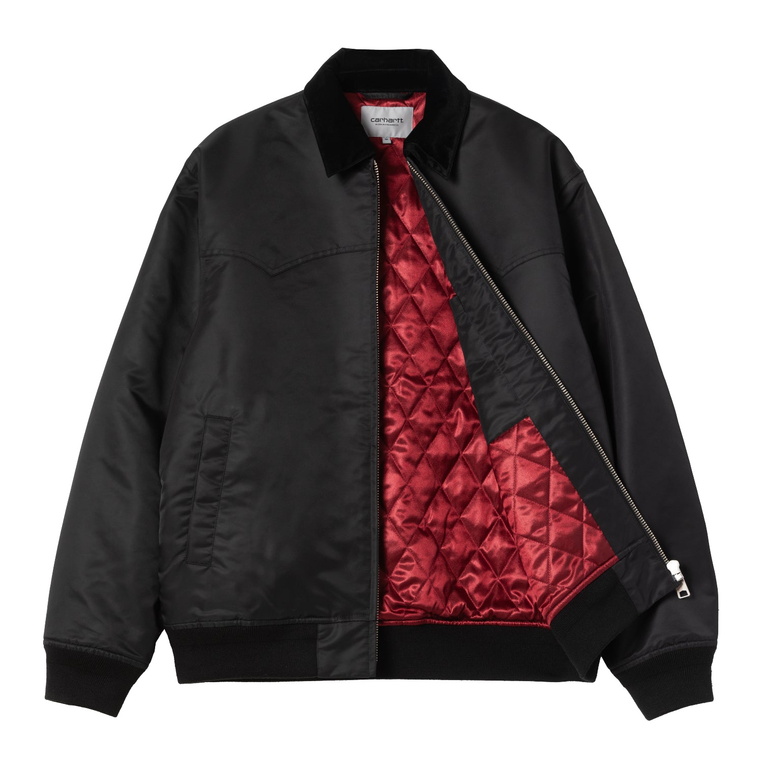 SANTA FE ALUMNI JACKET - Black / Scarlet