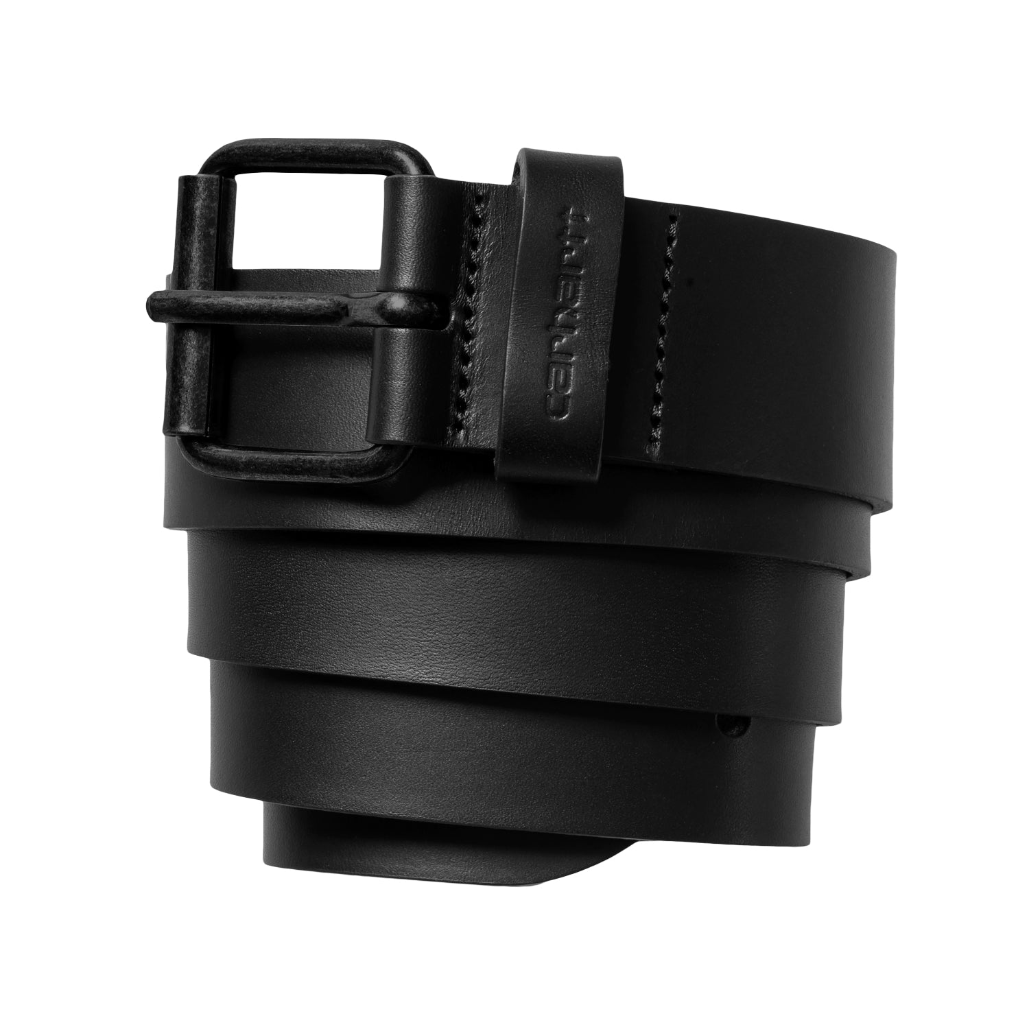 SCRIPT BELT  - Black / Black