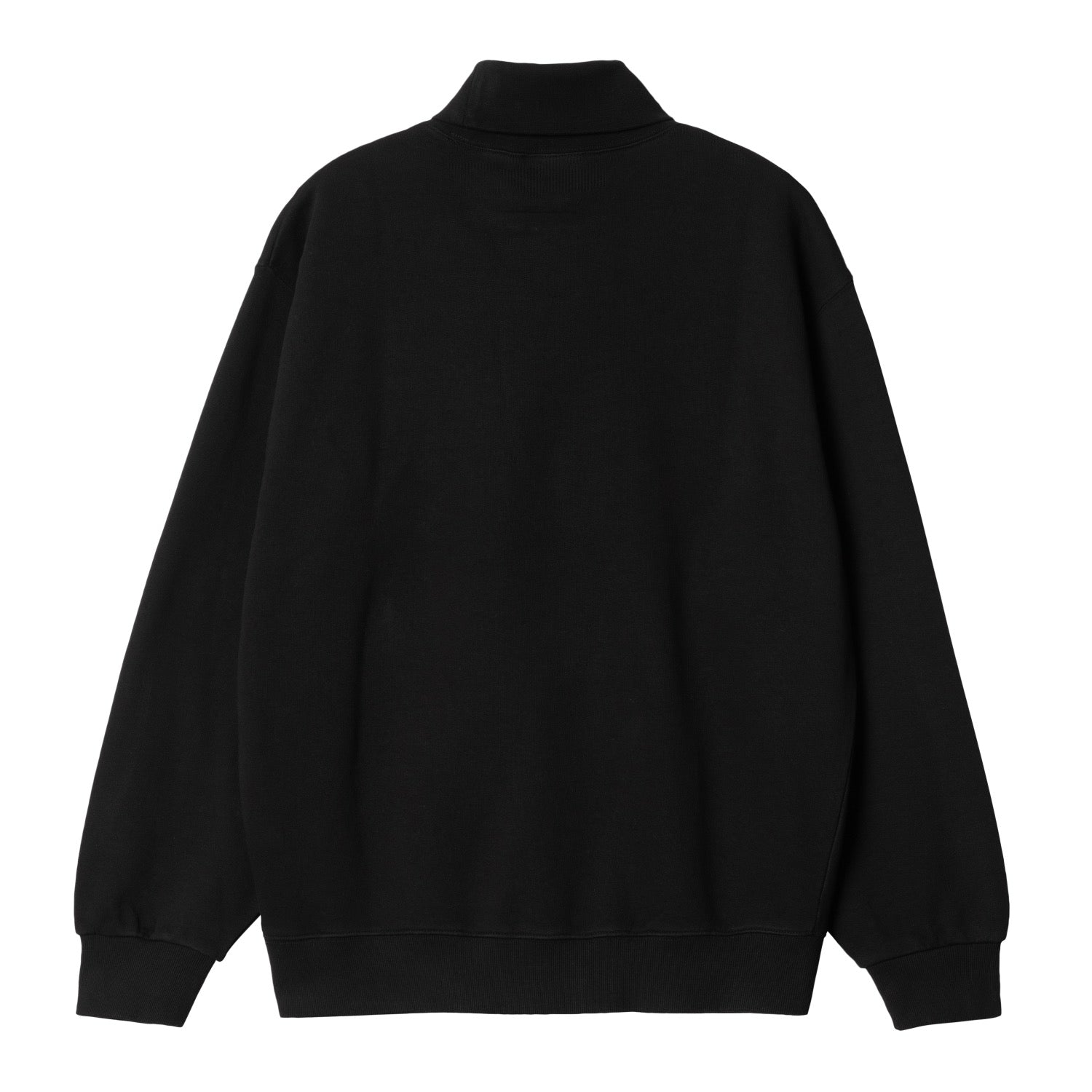 SCRIPT MOCKNECK SWEAT - Black