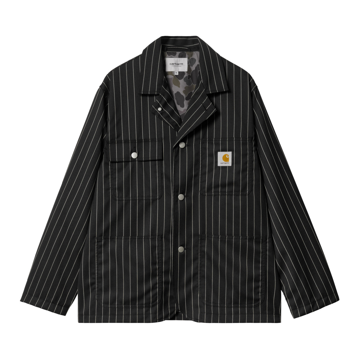 SEATON BLAZER - Seaton Stripe Black / Wax 1