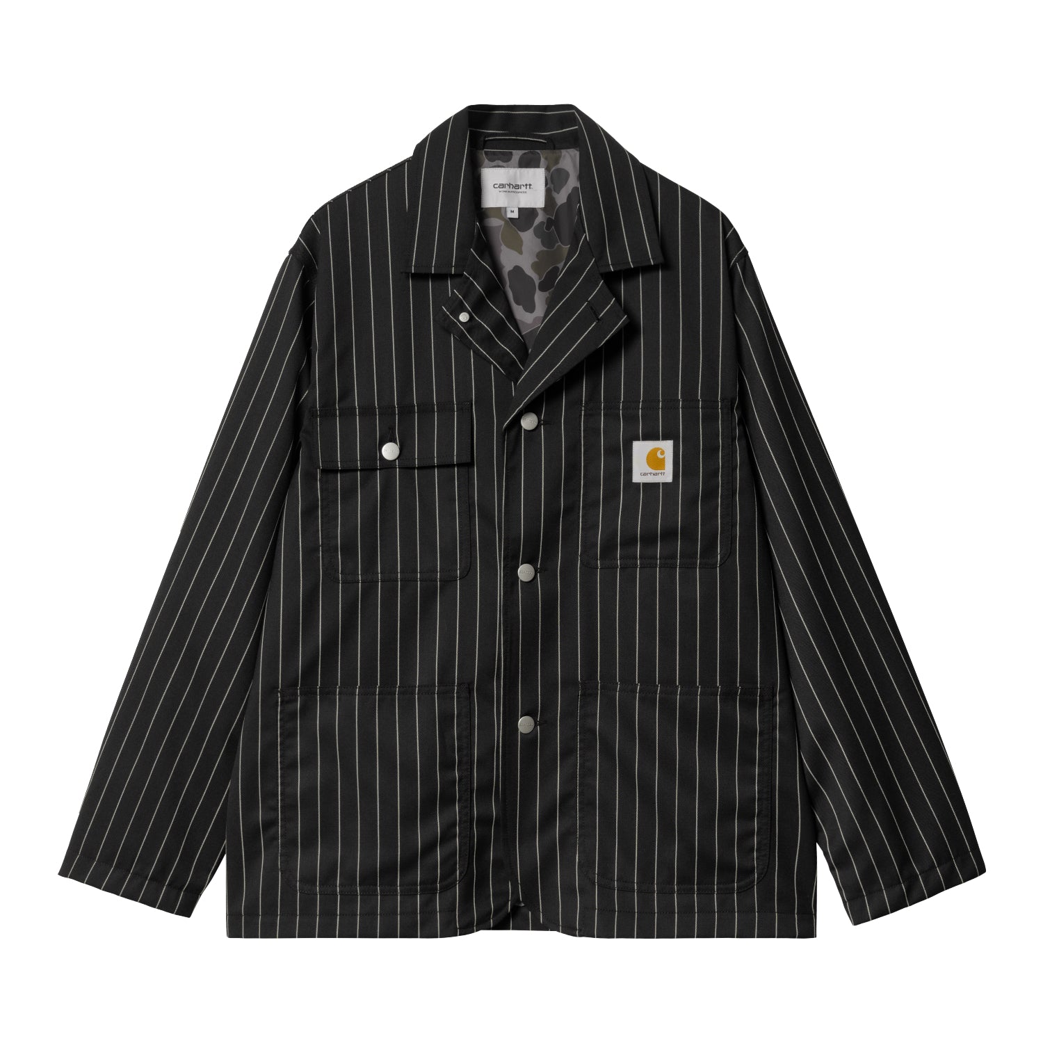 SEATON BLAZER - Seaton Stripe Black / Wax