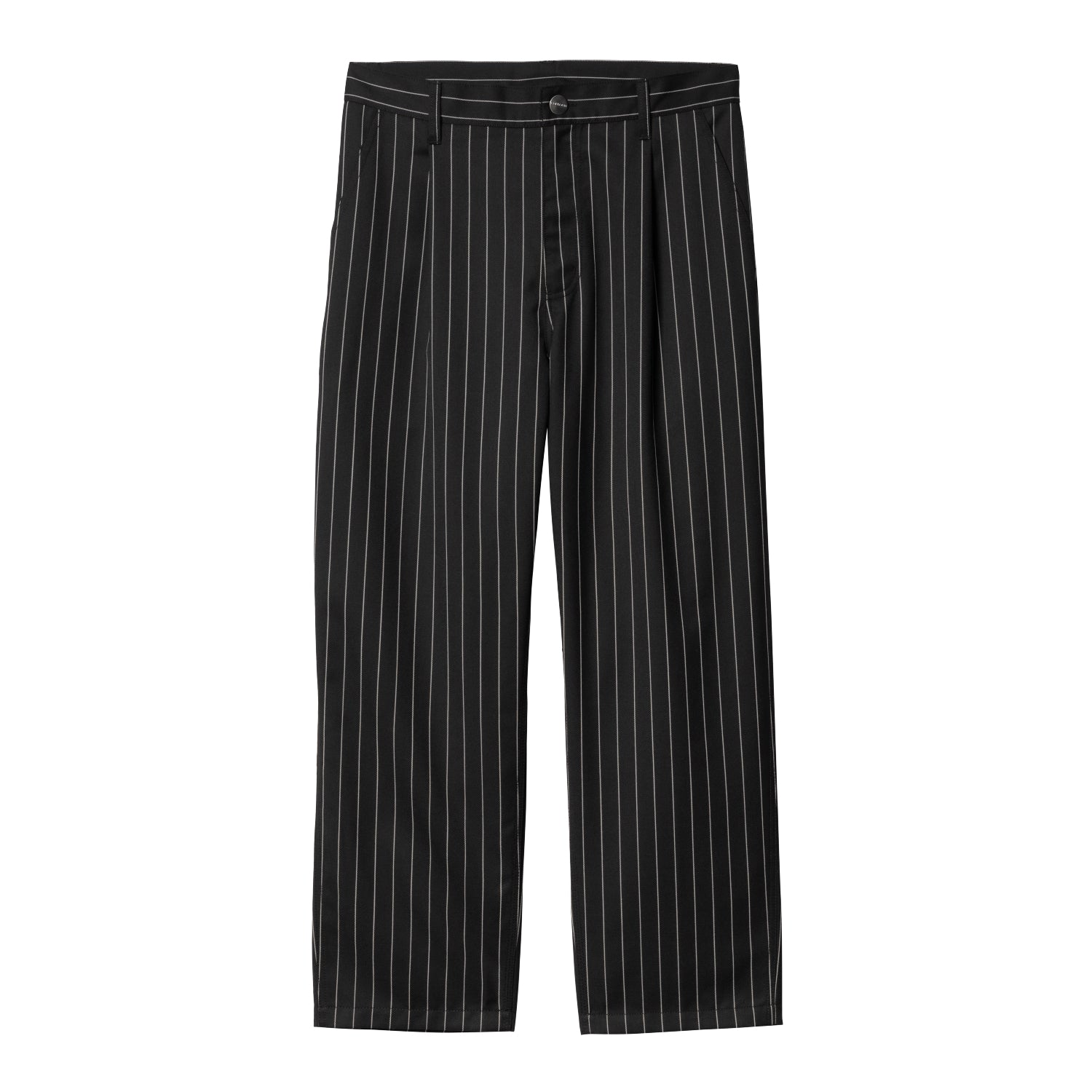 SEATON PANT - Seaton Stripe, Black / Wax