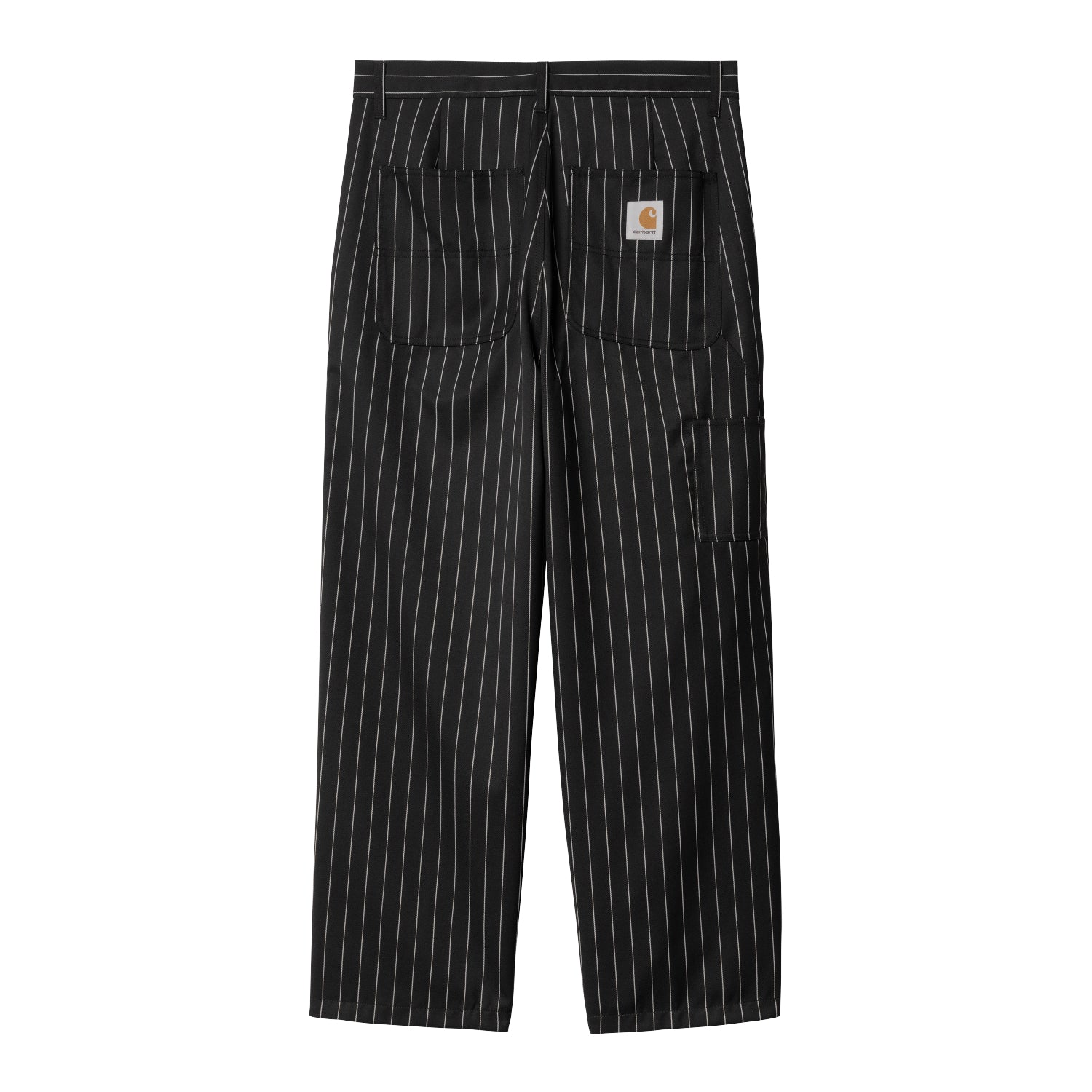 SEATON PANT - Seaton Stripe, Black / Wax