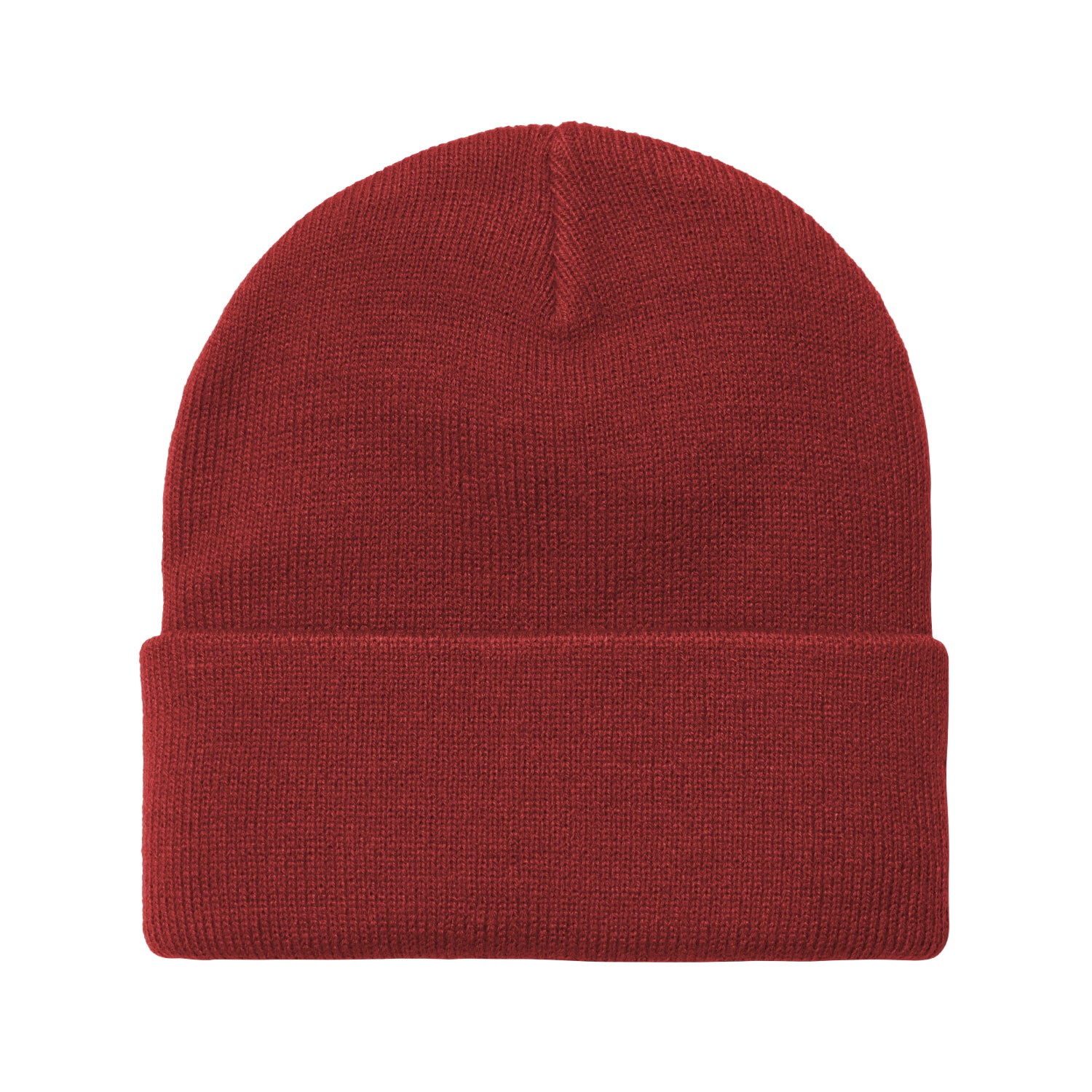 SHORT WATCH HAT  - Scarlet