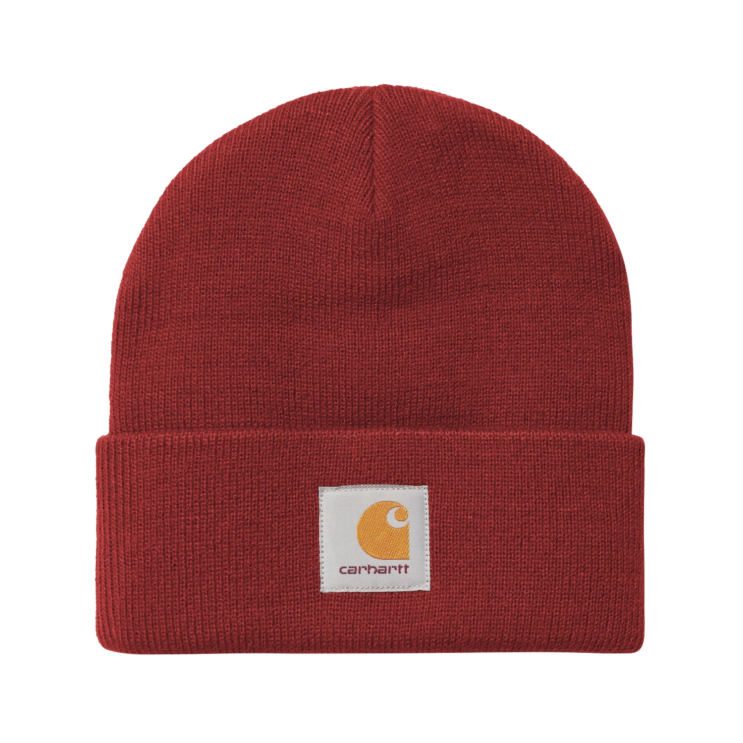 SHORT WATCH HAT  - Scarlet