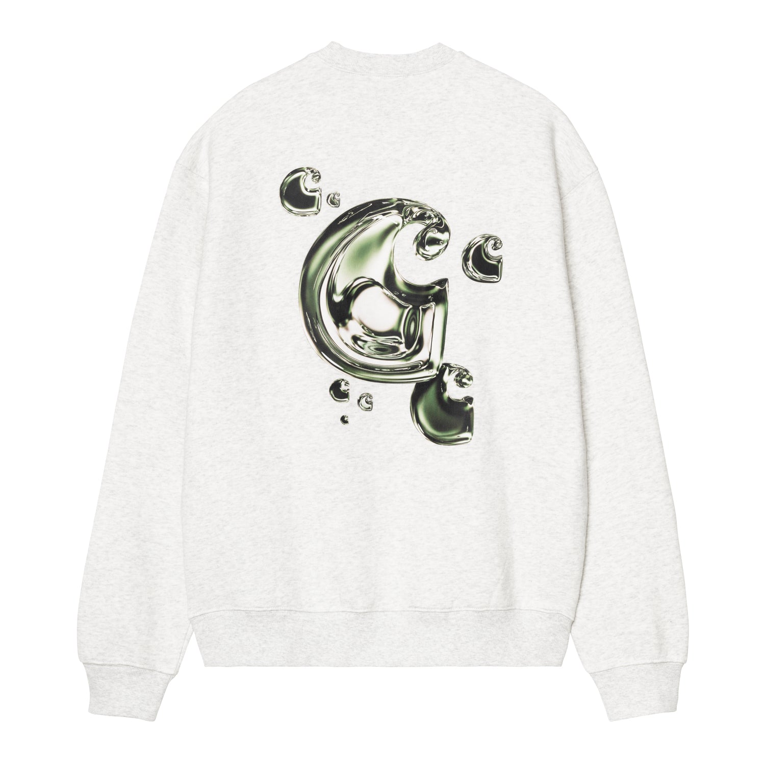 SOLAR CHROME SWEAT  - Ash Heather