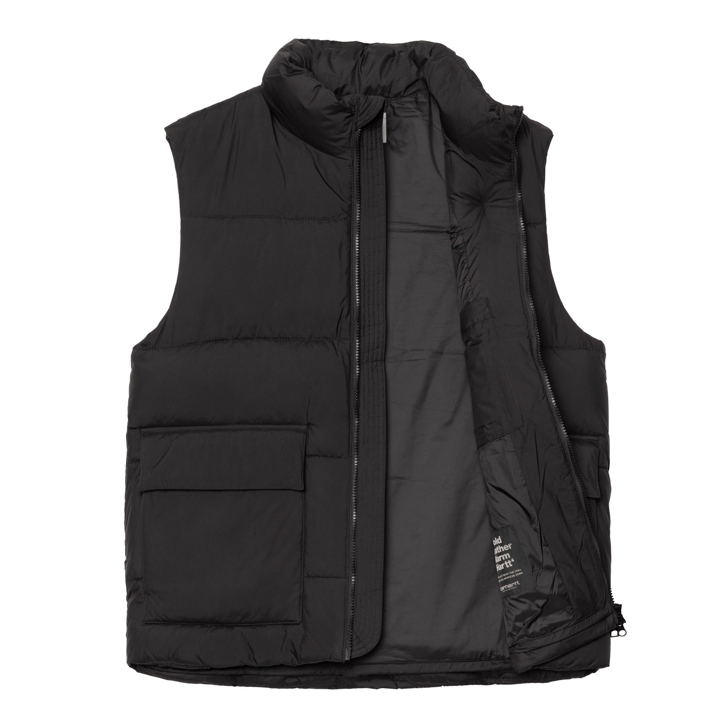 SPRINGFIELD VEST - Black / Misty Grey