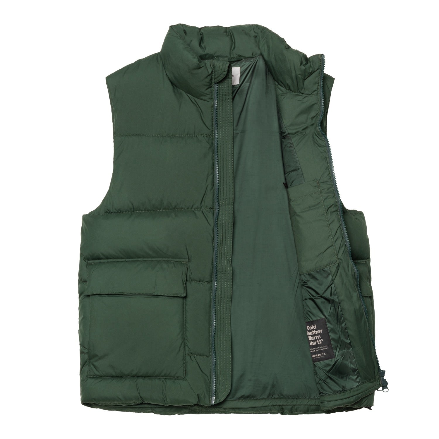 SPRINGFIELD VEST - Sycamore Tree / Duck Green