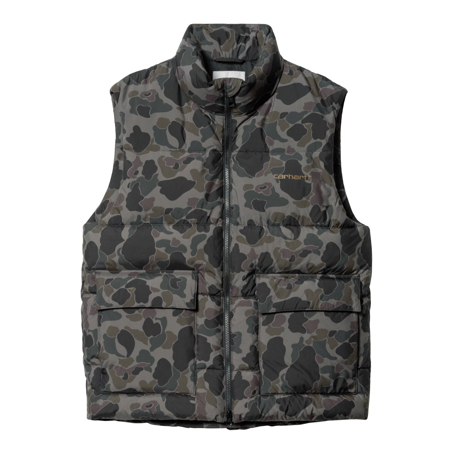 SPRINGFIELD VEST - Camo Duck Grey / Hamilton Brown