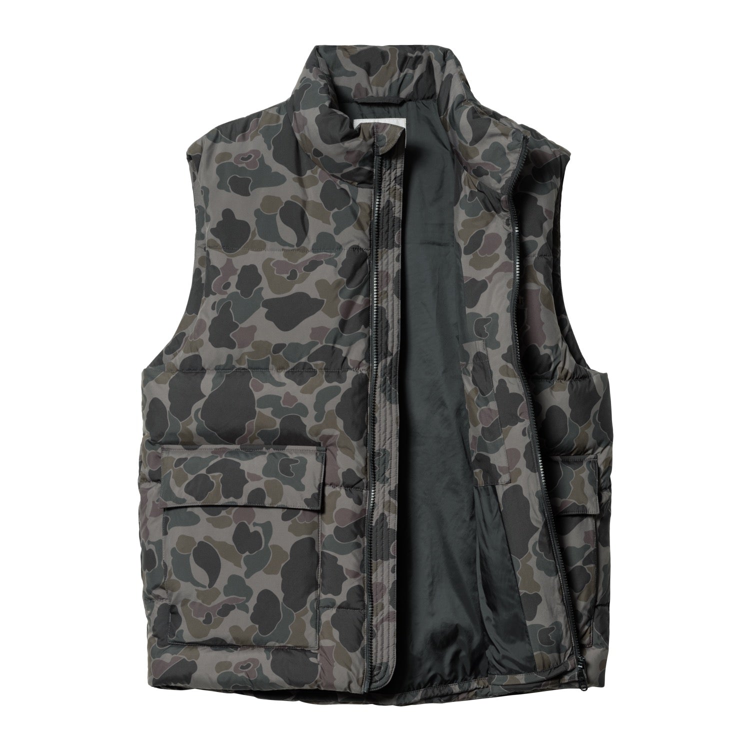 SPRINGFIELD VEST - Camo Duck Grey / Hamilton Brown