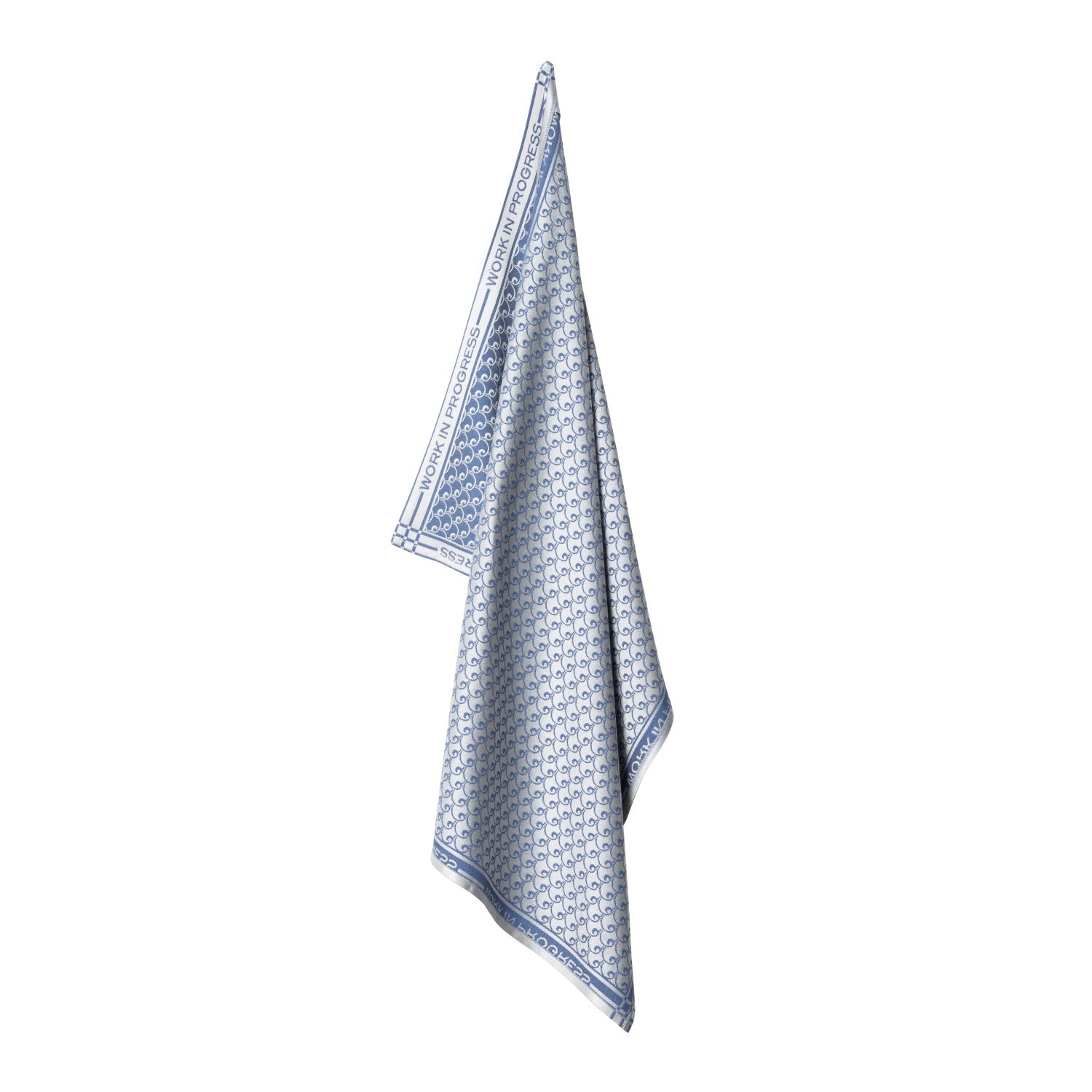 TEA TOWEL SET - White / Blue