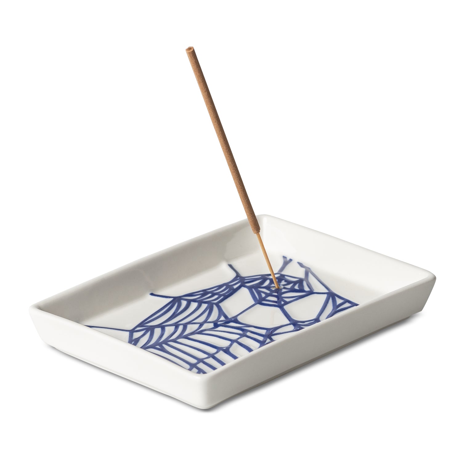 THEORY AND PRACTICE INCENSE TRAY - White / Blue