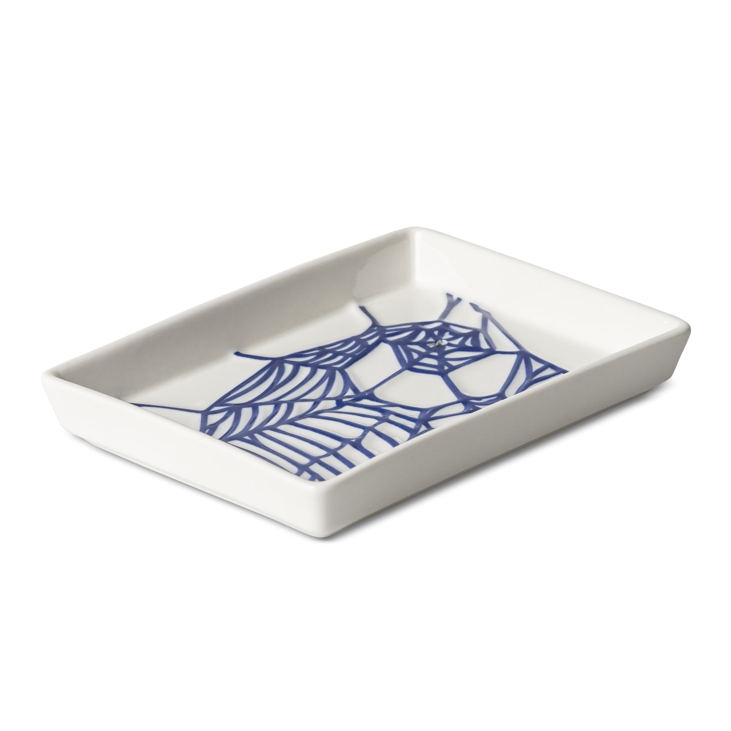 THEORY AND PRACTICE INCENSE TRAY - White / Blue