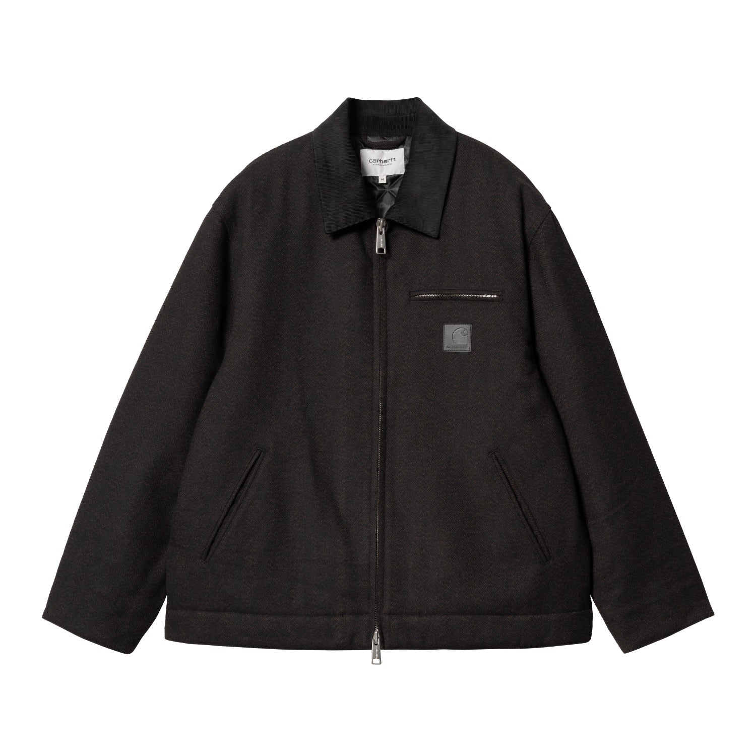 TRUMAN COAT - Chocolate / Black