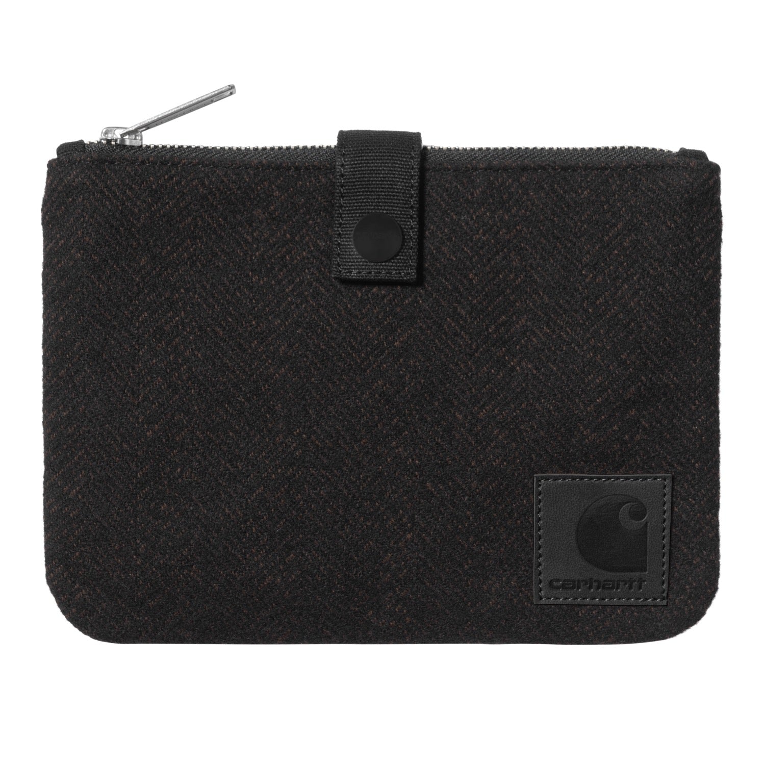 TRUMAN ZIP WALLET - Chocolate / Black