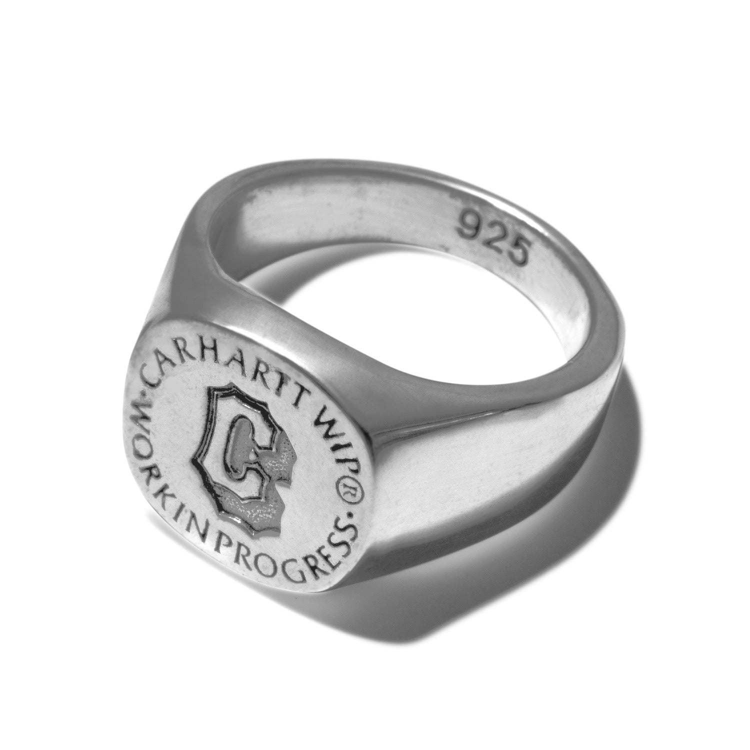 VARSITY SIGNET RING - Silver