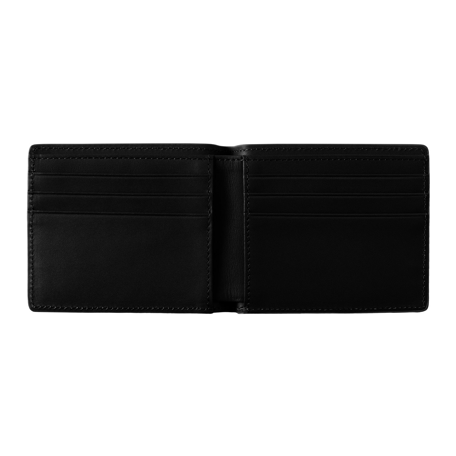 VEGAS BILLFOLD WALLET - Black / Silver