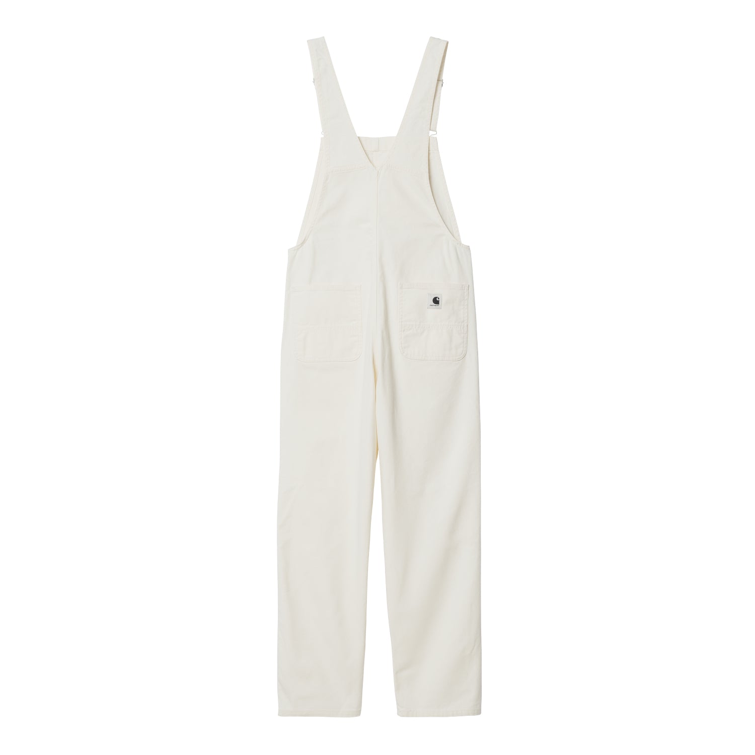 W' BIB OVERALL STRAIGHT - Wax (rinsed)