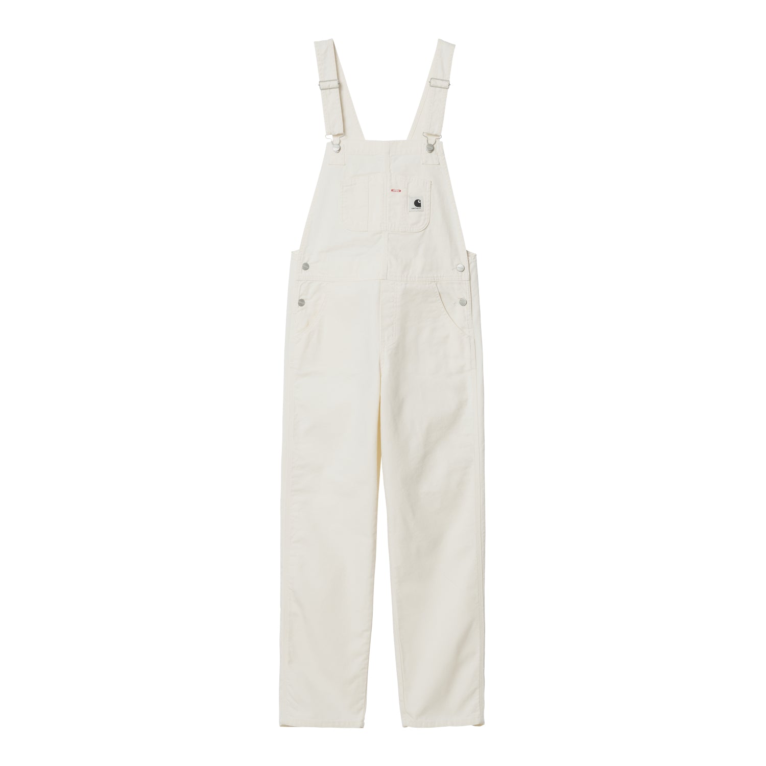 W' BIB OVERALL STRAIGHT - Wax (rinsed)