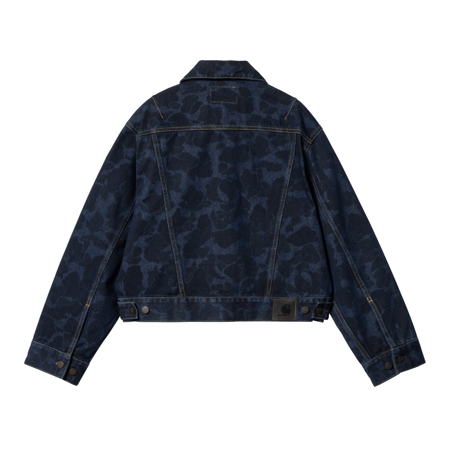 W' DUCK ORELL JACKET - Camo Duck, Blue (stone washed)