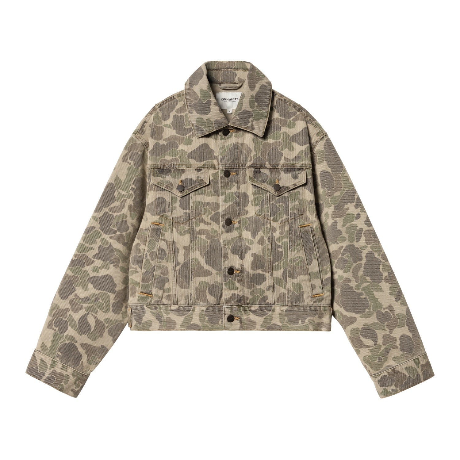 W' DUCK ORELL JACKET - Camo Duck, Black