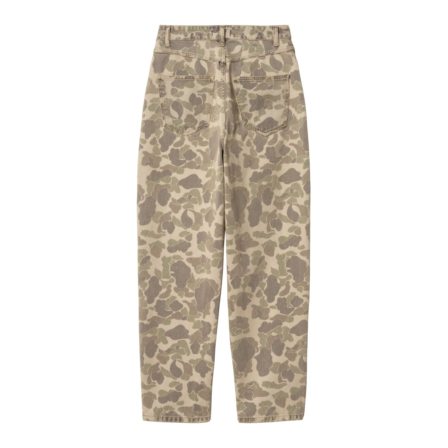 W' DUCK ORELL PANT - Camo Duck, Black (bleached)