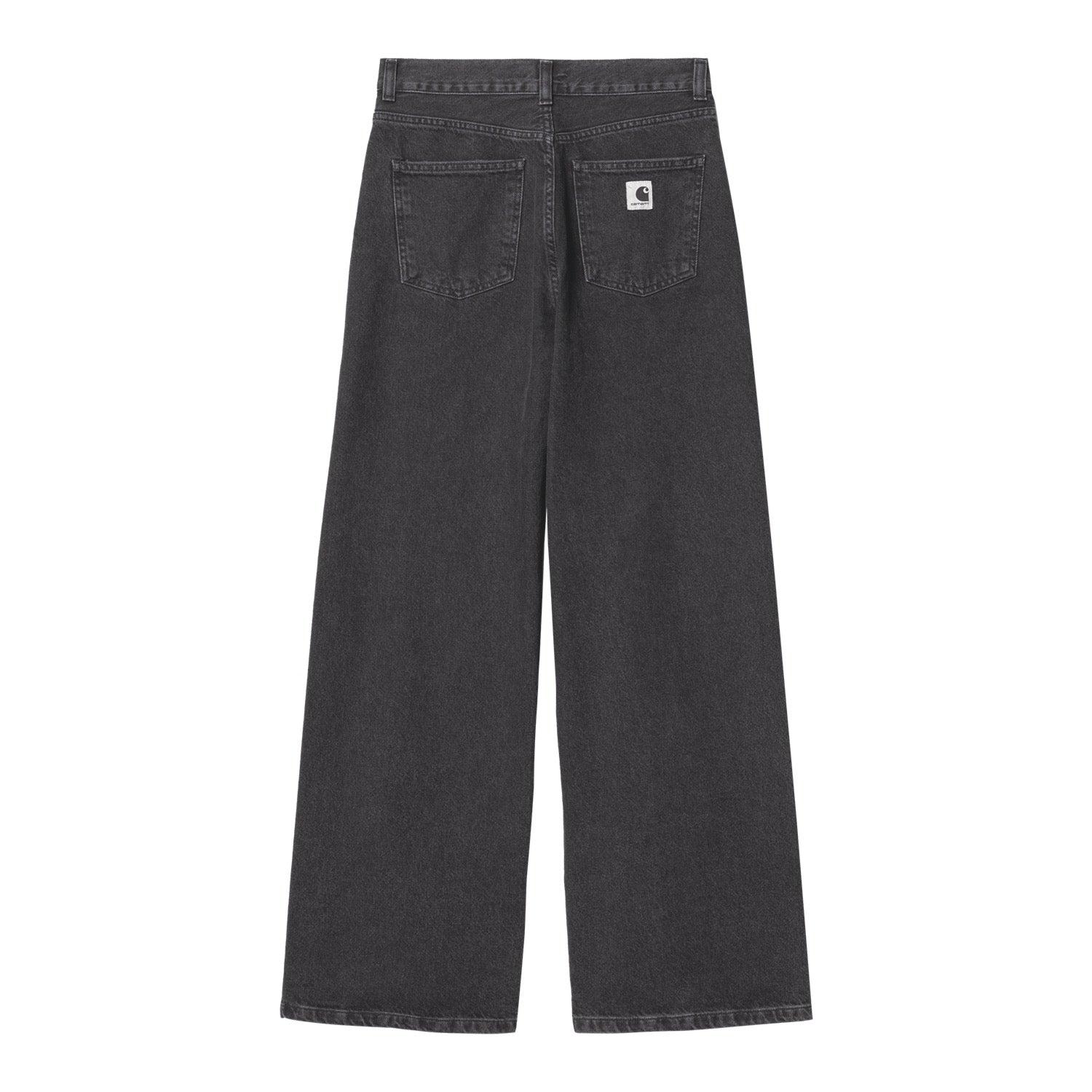 W' JANE PANT - Black (heavy stone wash)