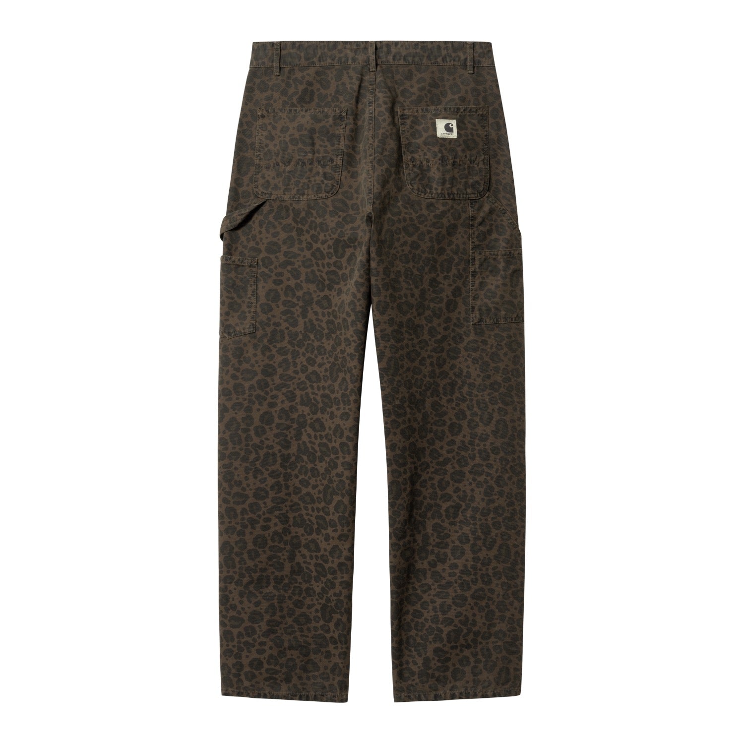 W' LEO PIERCE PANT STRAIGHT - Camo Leo, Tamarind / Office Green