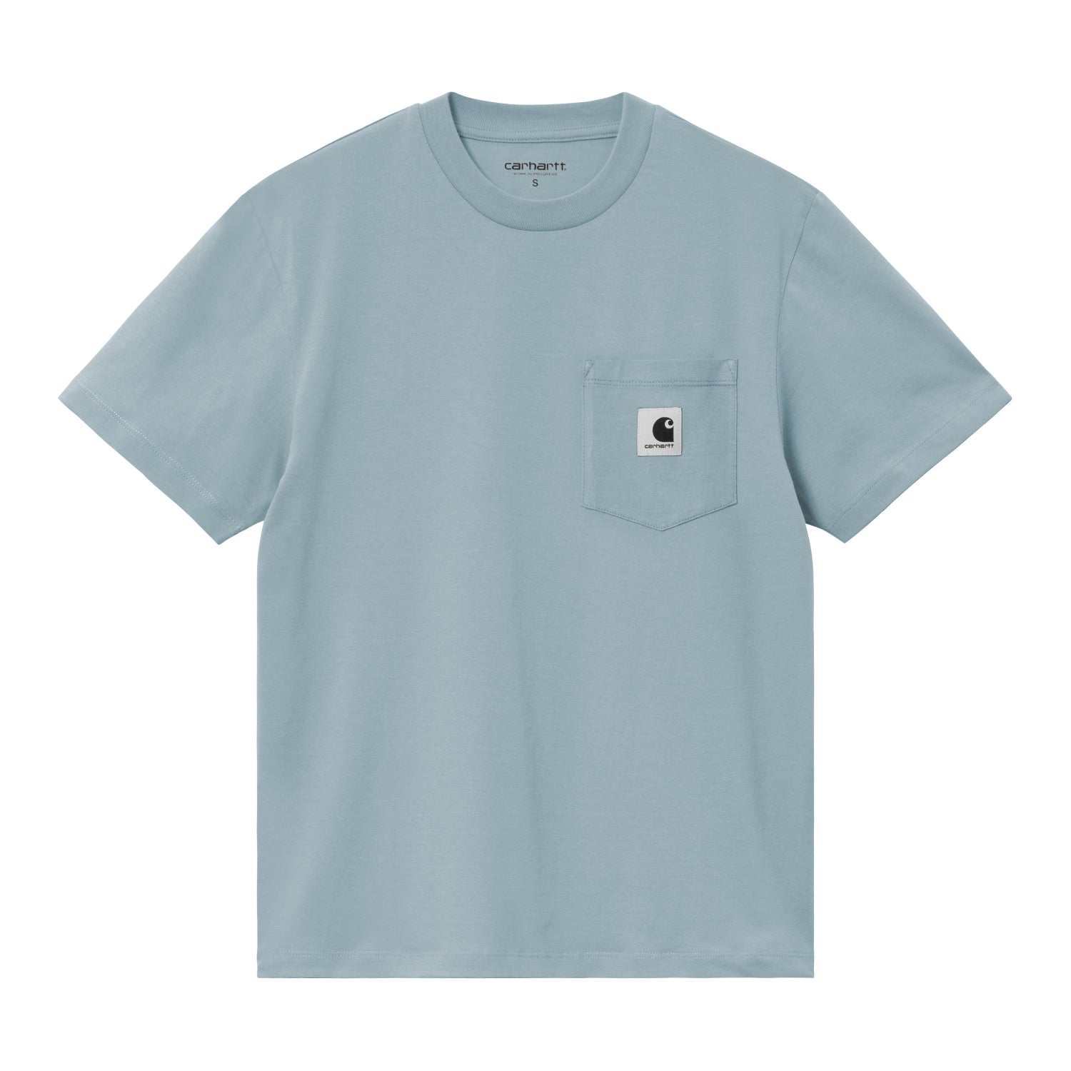 W' S/S POCKET T-SHIRT  - Citadel