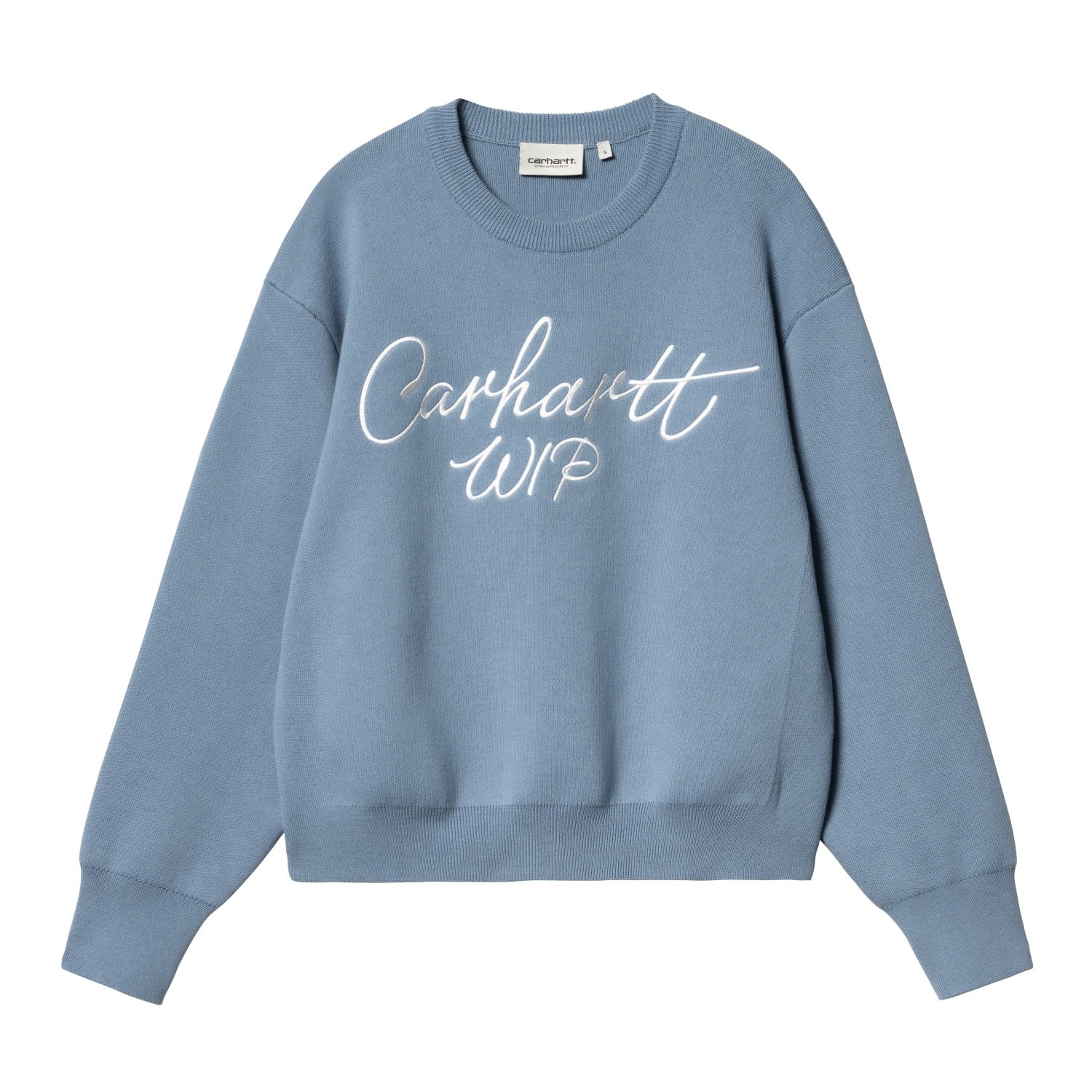 W' SIGNATURE SWEATER - Dusty Ice / Wax