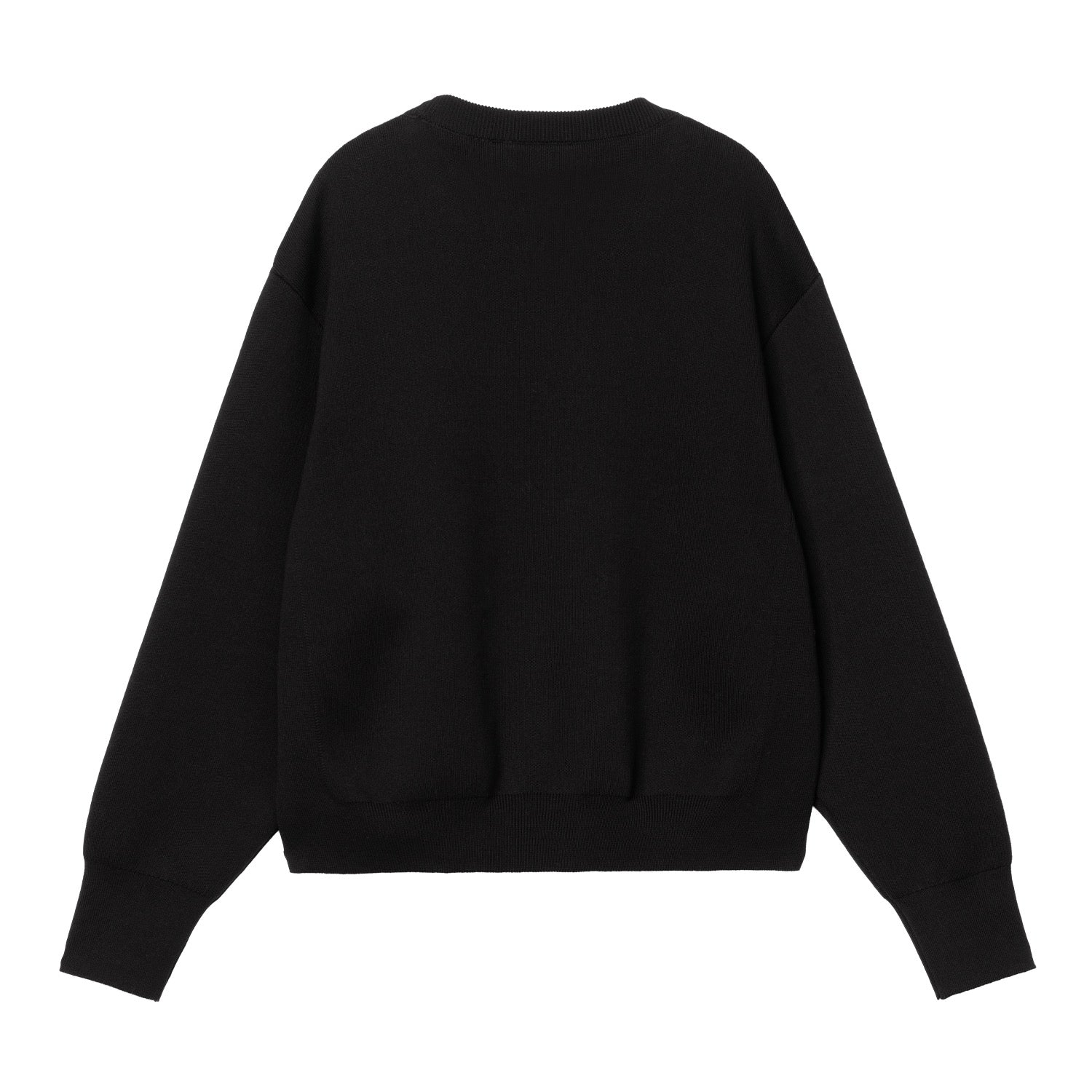 W' SIGNATURE SWEATER - Black / Wax