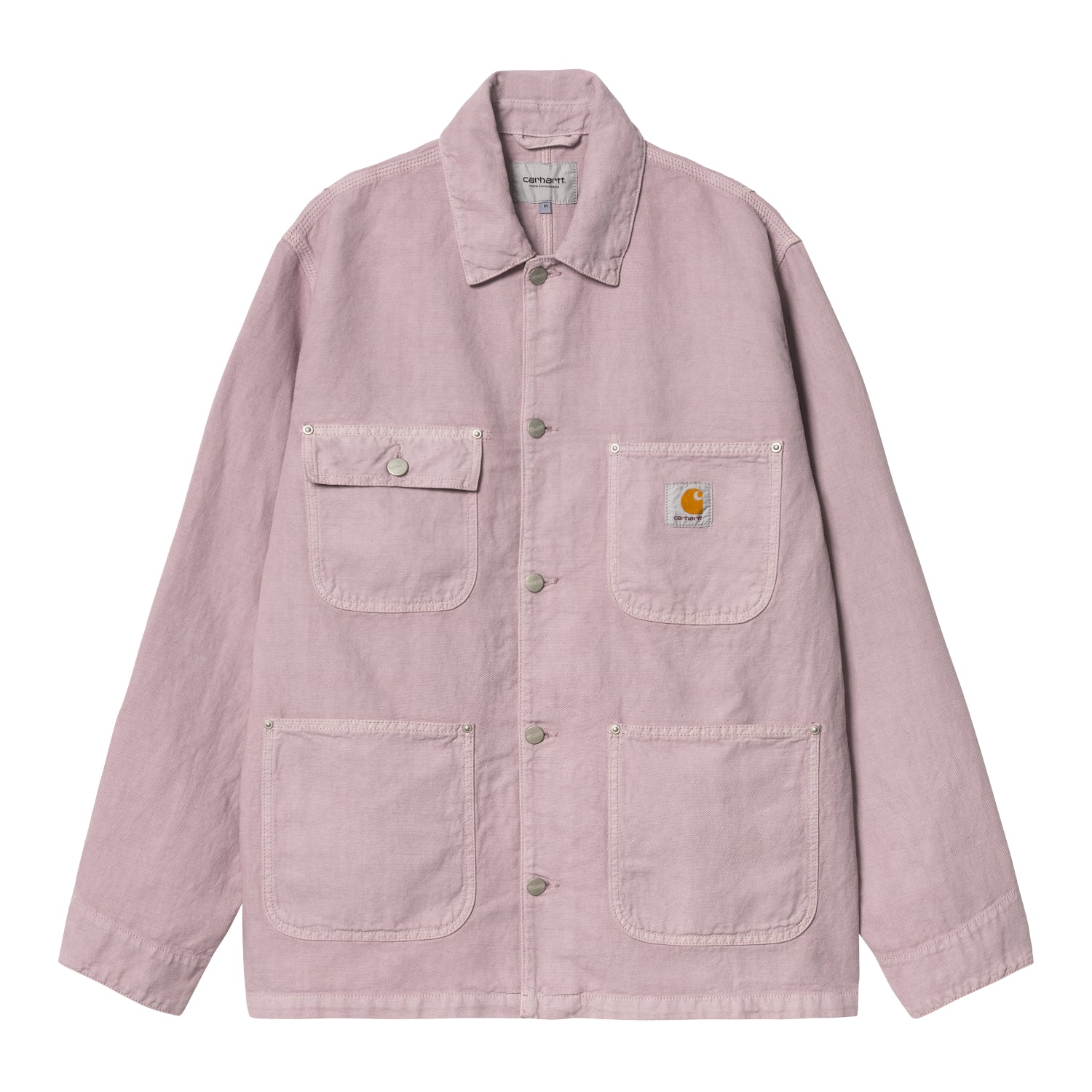 WALTER CHORE COAT  - Pink Fog (garment dyed)