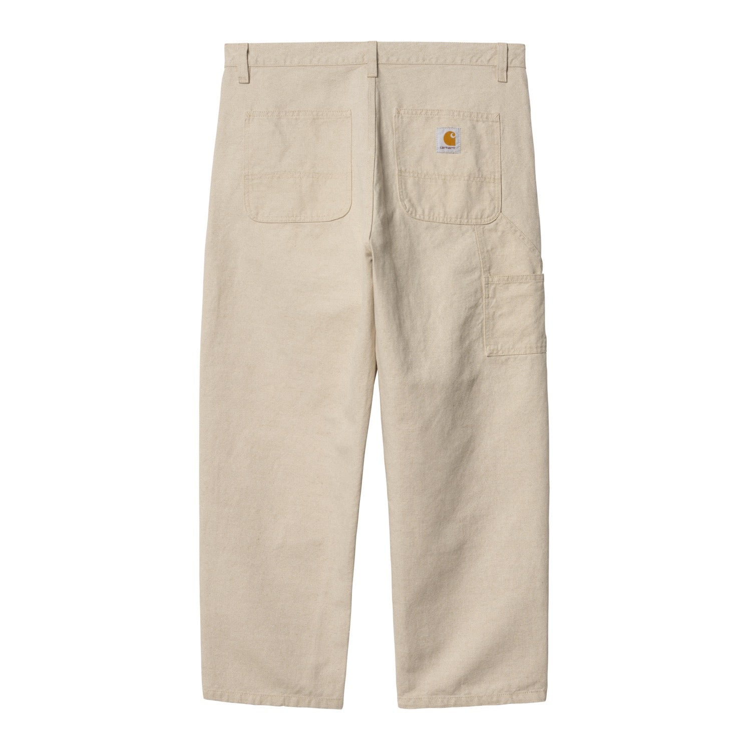 WALTER DOUBLE KNEE PANT - Natural (rinsed)