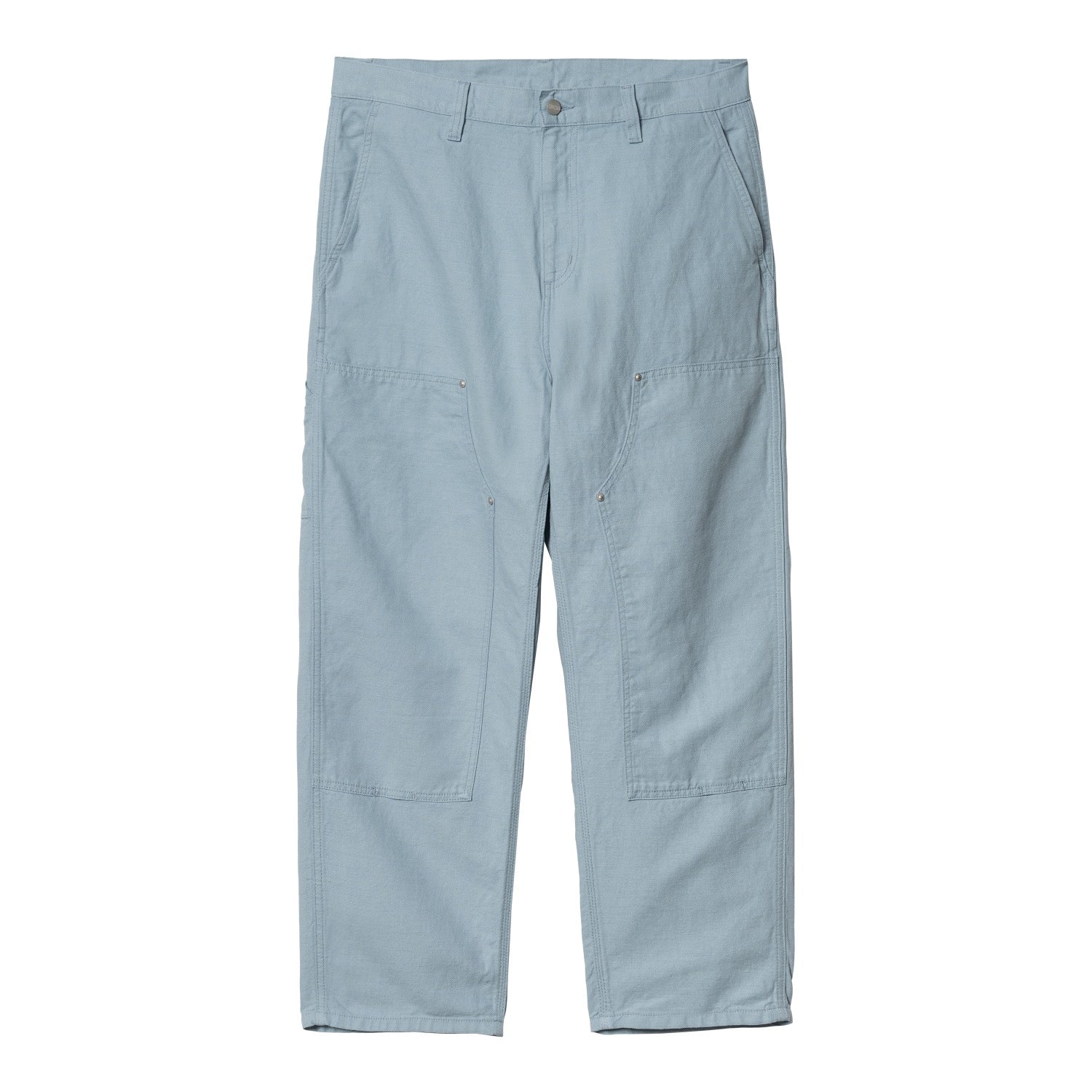 WALTER DOUBLE KNEE PANT - Misty Sky (rinsed)